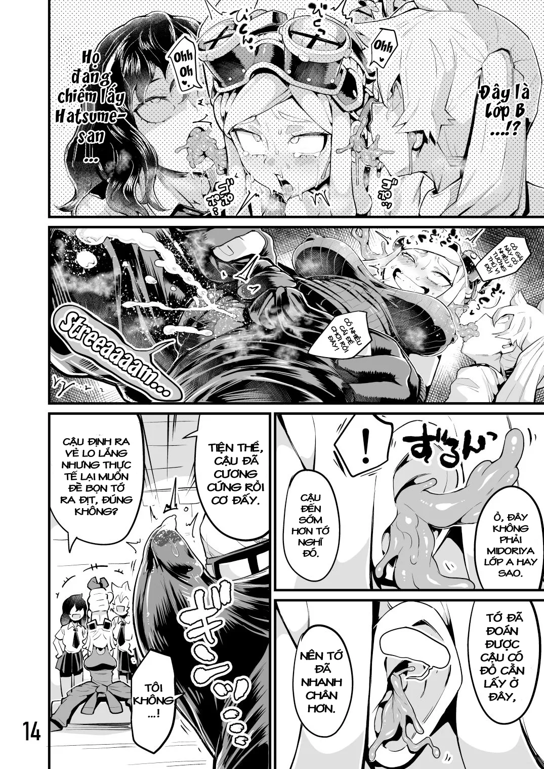 HentaiVN.net - Ảnh 13 - Boku to Nottori Villain Nakademia - Chương 3