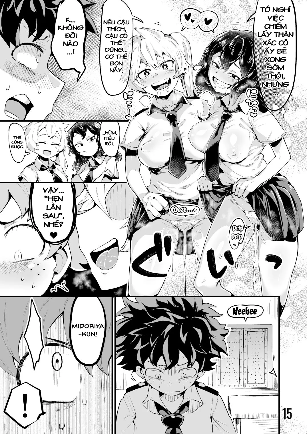 HentaiVN.net - Ảnh 14 - Boku to Nottori Villain Nakademia - Chương 3