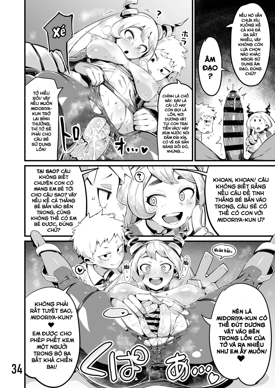 HentaiVN.net - Ảnh 33 - Boku to Nottori Villain Nakademia - Chương 3