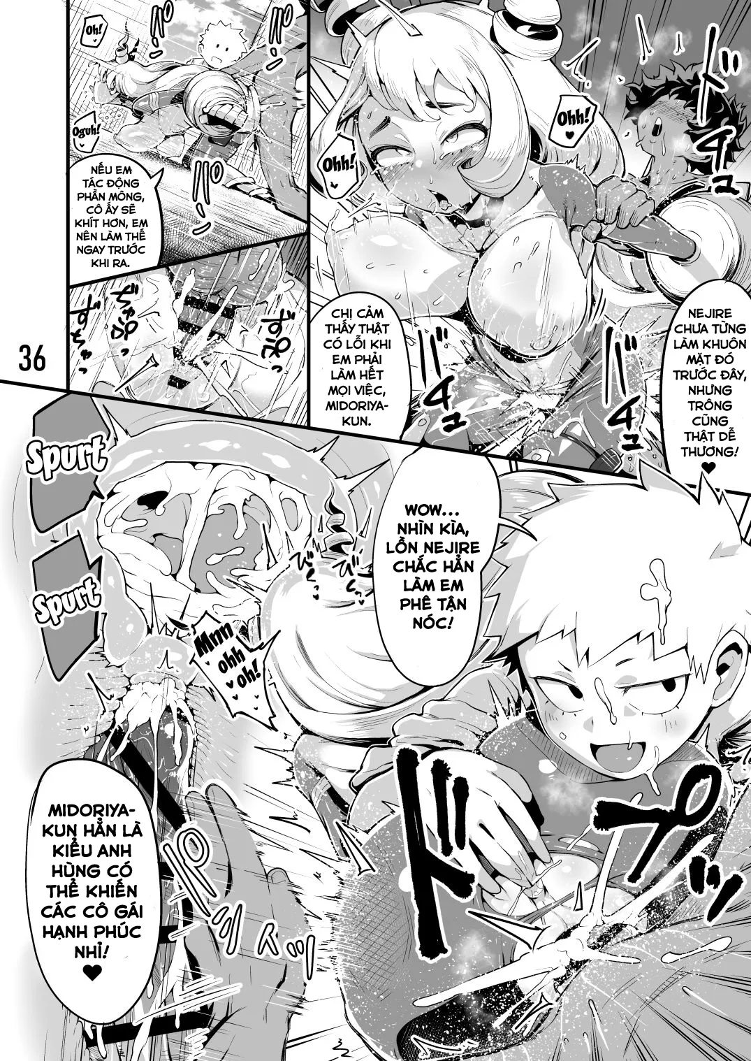 HentaiVN.net - Ảnh 35 - Boku to Nottori Villain Nakademia - Chương 3