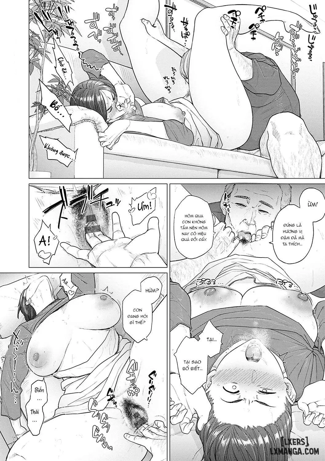 HentaiVN.net - Ảnh 16 - Toutou to Dakudaku - Chapter 4 - Bố chồng à, xin hãy giúp con!