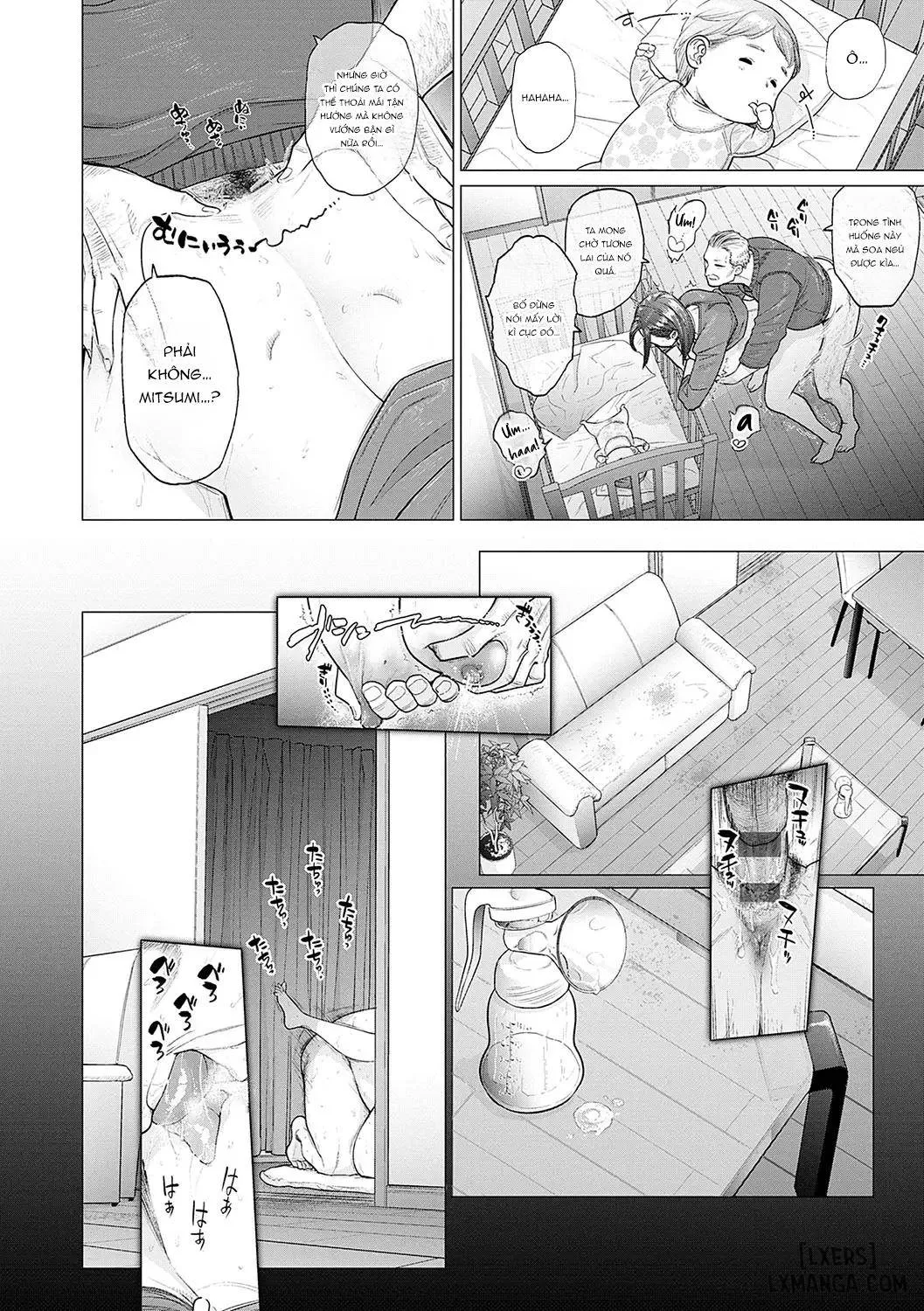 HentaiVN.net - Ảnh 21 - Toutou to Dakudaku - Chapter 4 - Bố chồng à, xin hãy giúp con!