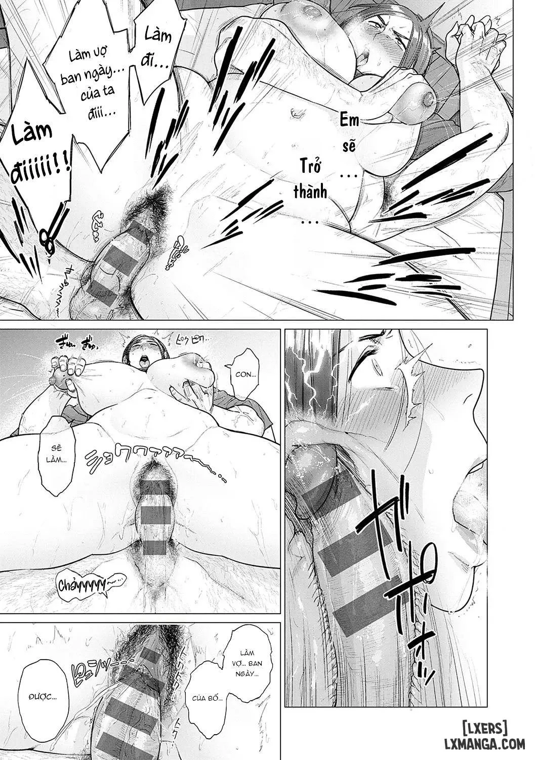HentaiVN.net - Ảnh 28 - Toutou to Dakudaku - Chapter 4 - Bố chồng à, xin hãy giúp con!