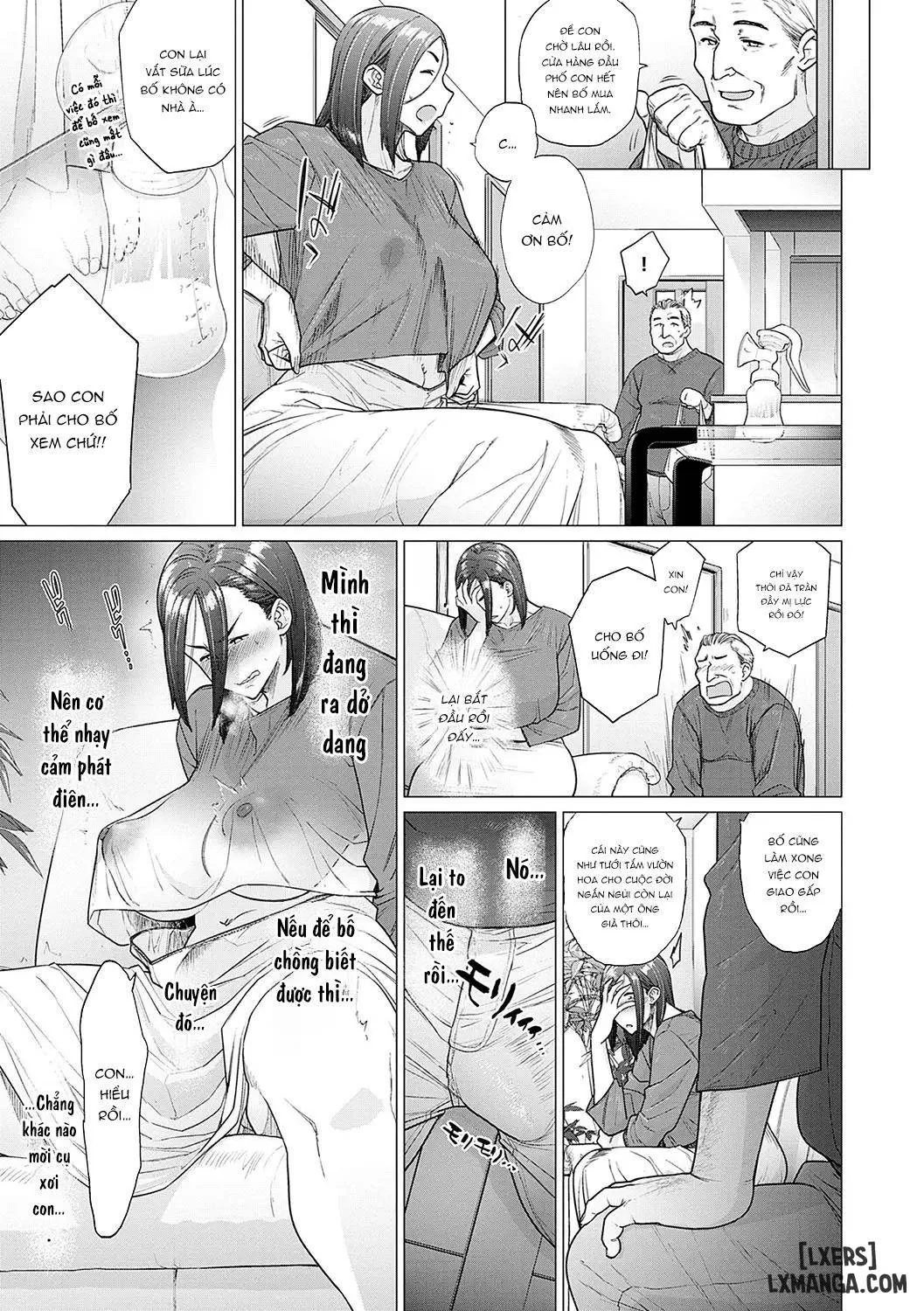 HentaiVN.net - Ảnh 8 - Toutou to Dakudaku - Chapter 4 - Bố chồng à, xin hãy giúp con!