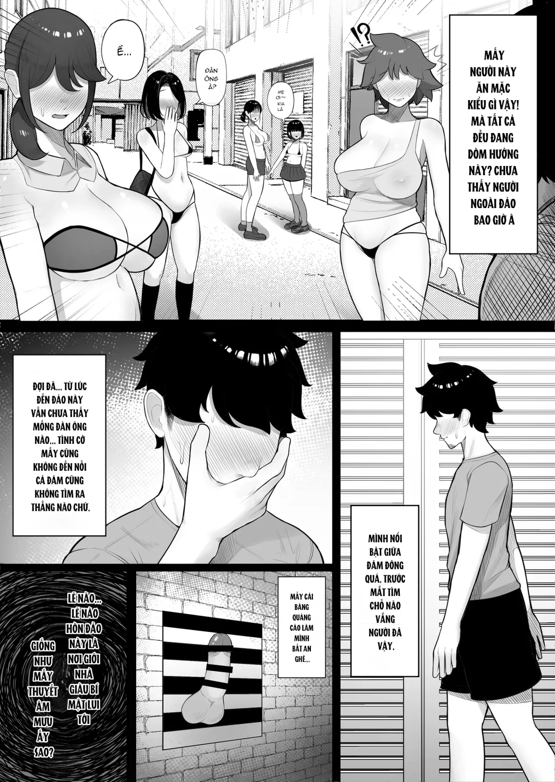 HentaiVN.net - Ảnh 3 - Đến hòn đảo toàn phụ nữ - Oneshot