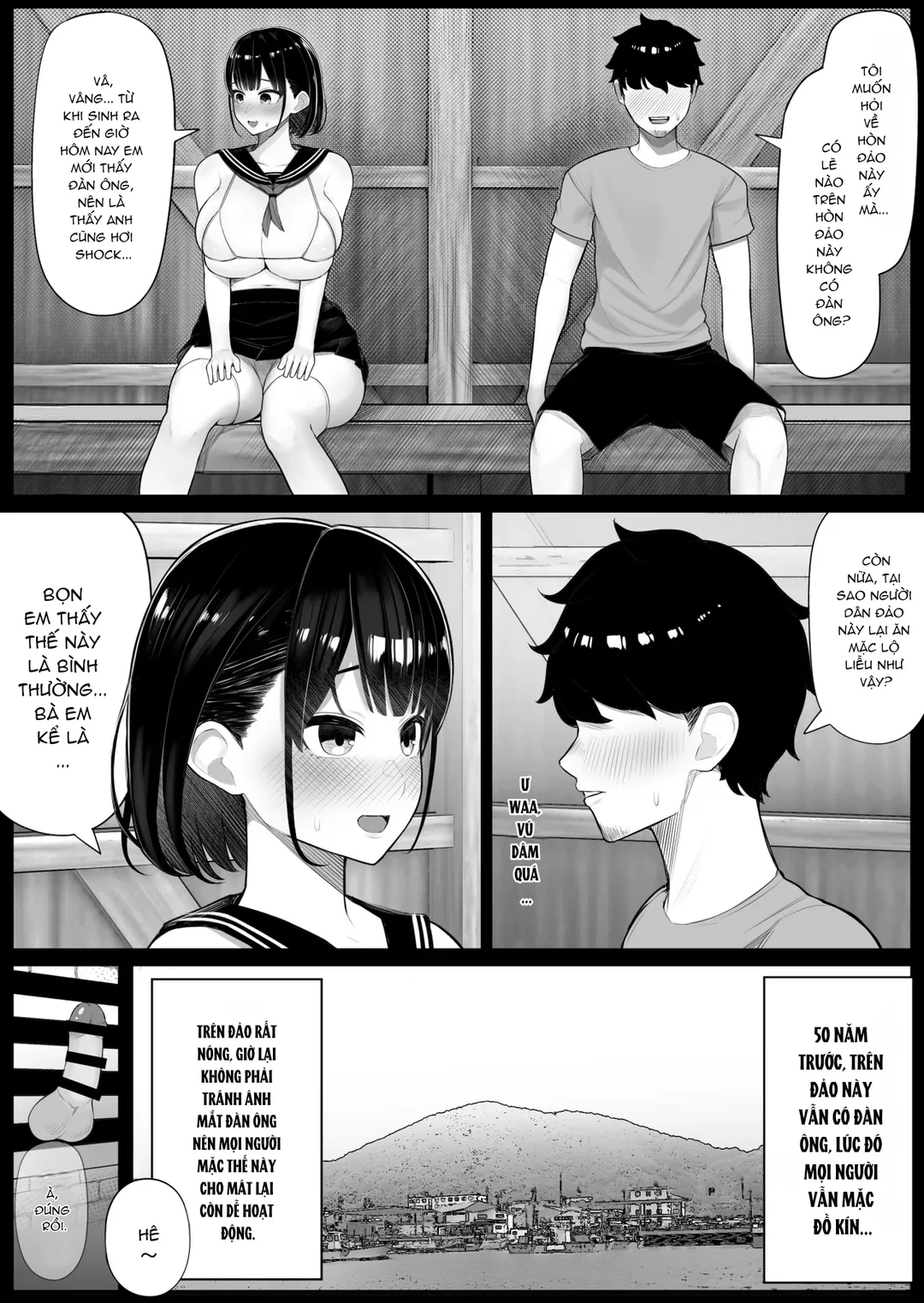 HentaiVN.net - Ảnh 5 - Đến hòn đảo toàn phụ nữ - Oneshot