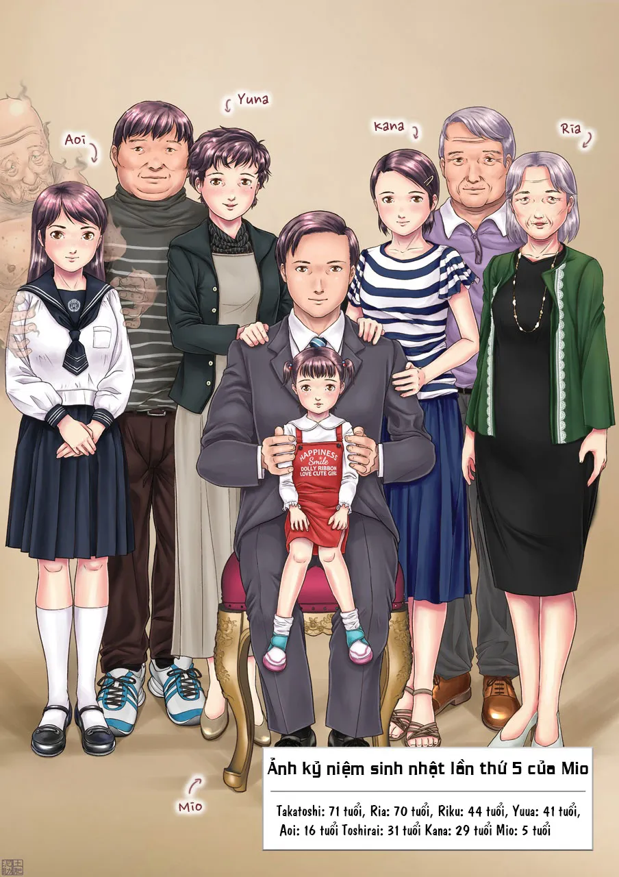HentaiVN.net - Ảnh 14 - Hiếp dâm cả nhà khi ngủ trong vài chục năm [睡眠姦性長観察 最終版; Suiminkan Seichou Kansatsu - Final Version] - Chap 2 End