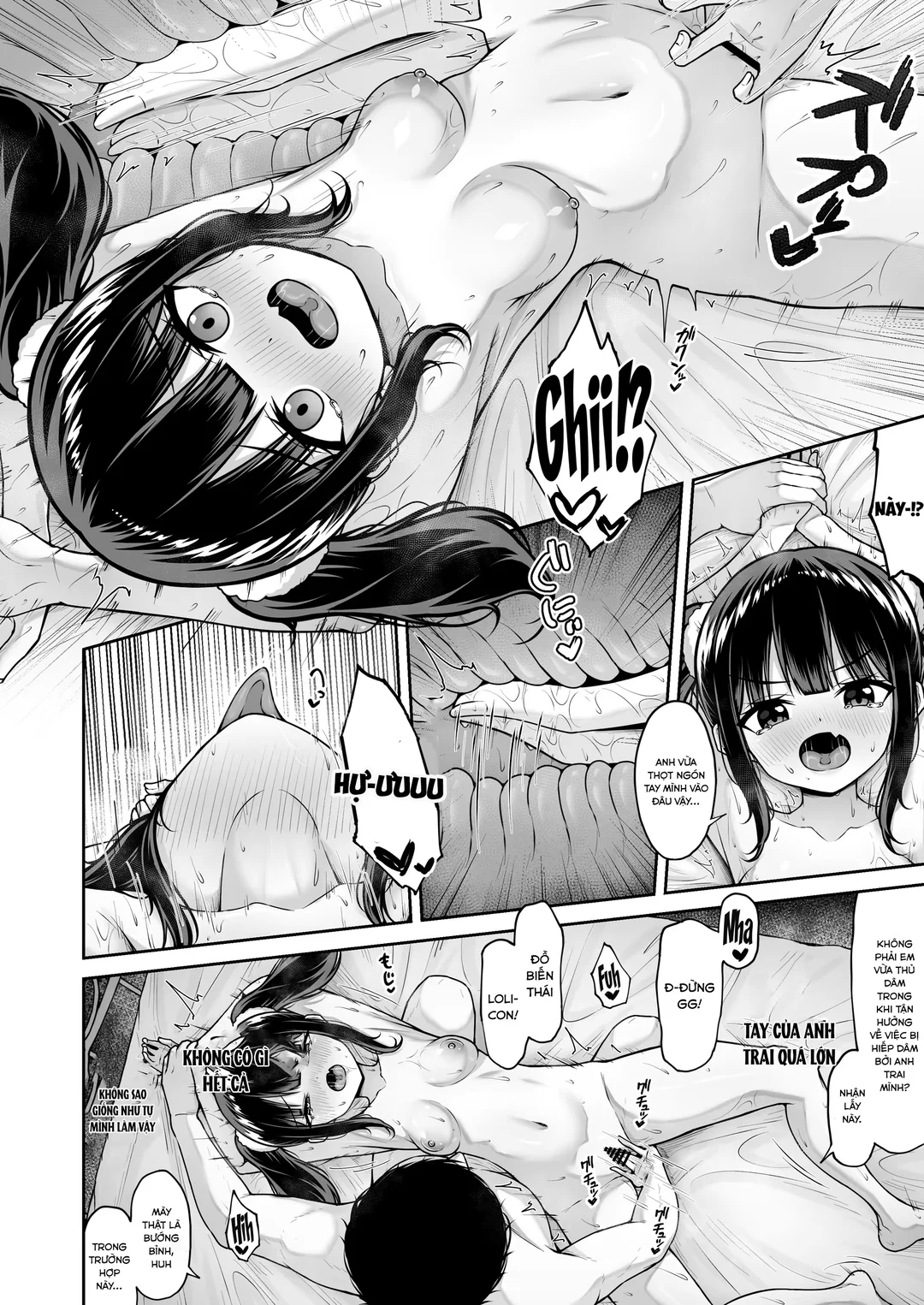 HentaiVN.net - Ảnh 17 - Nhỏ em gái hư hỏng không trung thực - Oneshot