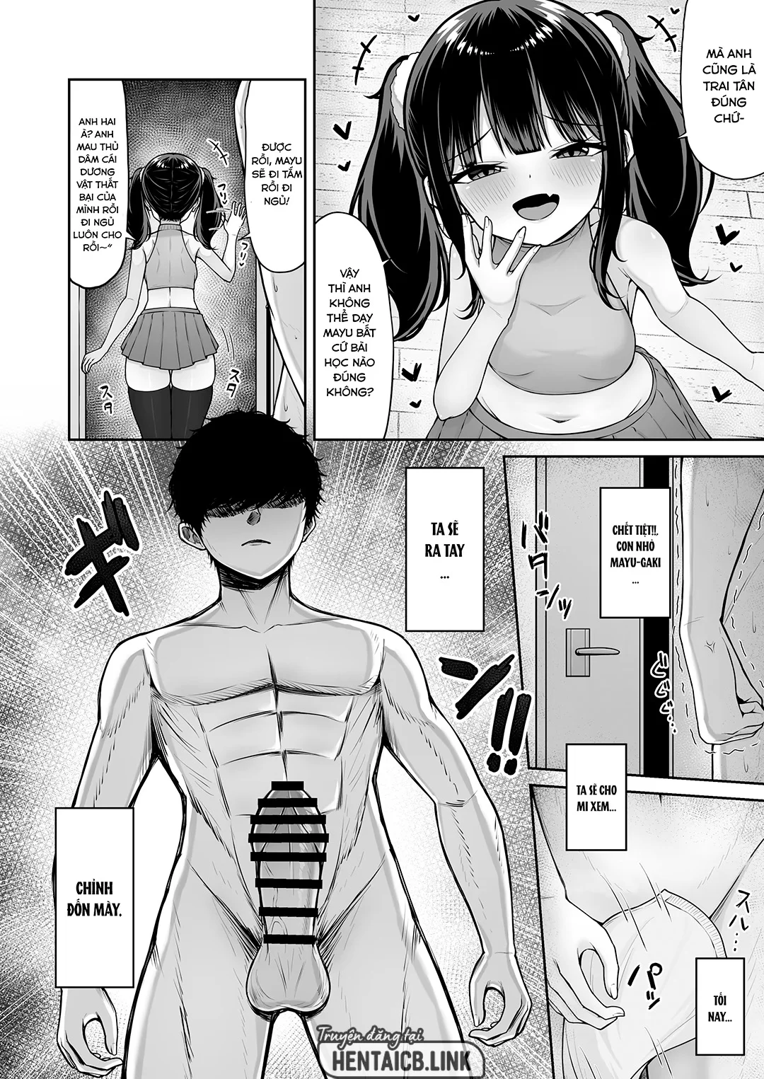 HentaiVN.net - Ảnh 9 - Nhỏ em gái hư hỏng không trung thực - Oneshot