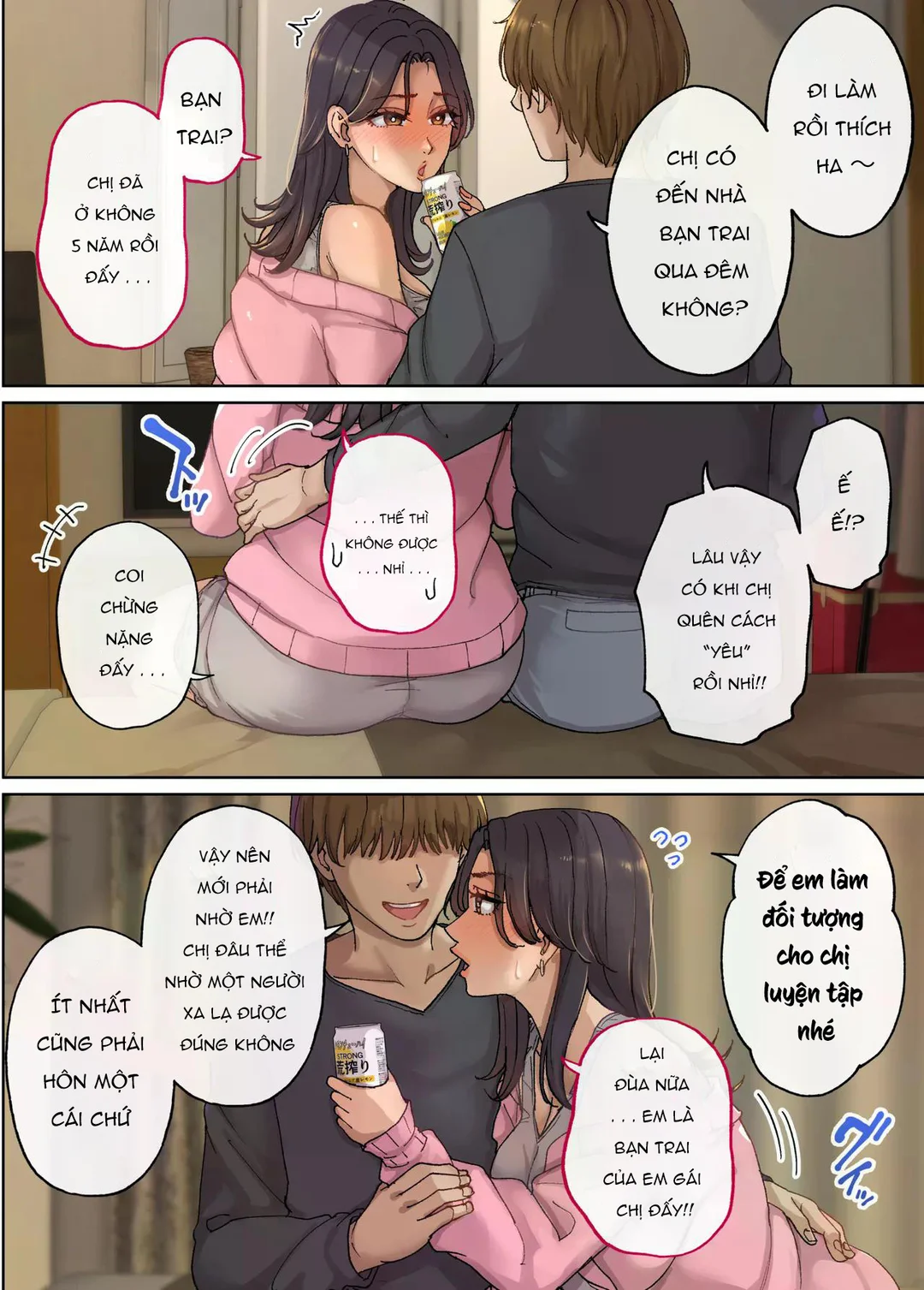 HentaiVN.net - Ảnh 11 - Yuri (33), chị gái người yêu cho tôi chịch - Oneshot