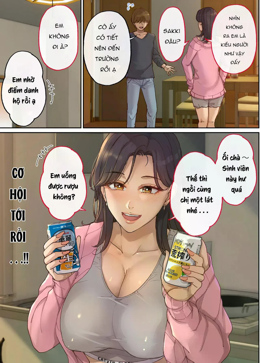 HentaiVN.net - Ảnh 8 - Yuri (33), chị gái người yêu cho tôi chịch - Oneshot