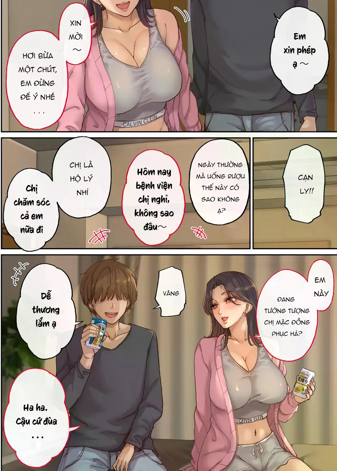 HentaiVN.net - Ảnh 9 - Yuri (33), chị gái người yêu cho tôi chịch - Oneshot