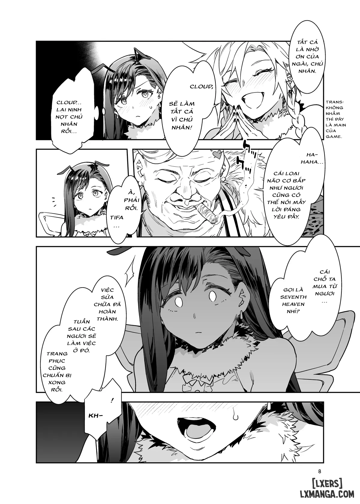 HentaiVN.net - Ảnh 8 - Dinh thự Ong Mật - chi nhánh số 2: Seventh Heaven - OneShot