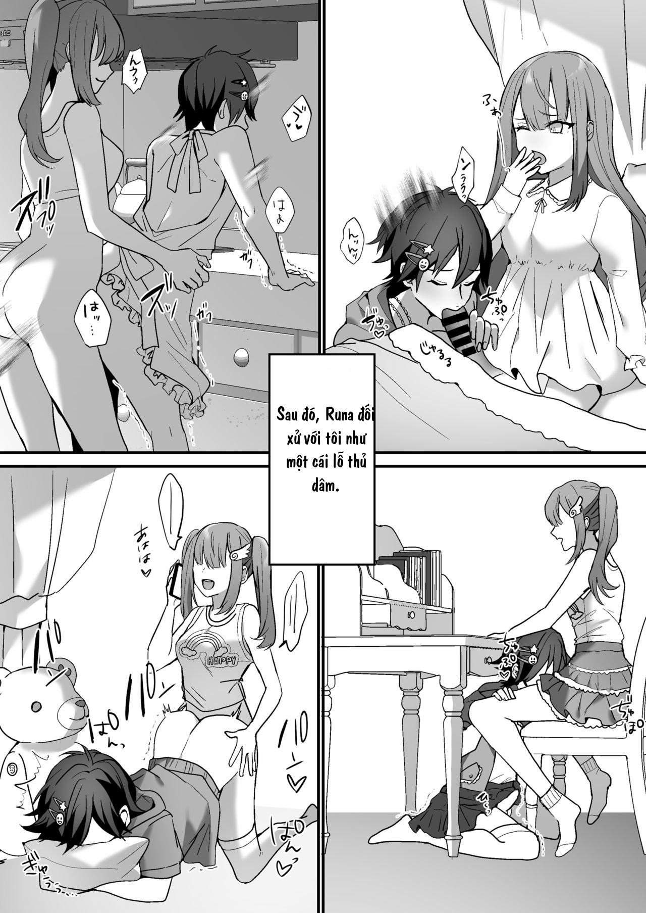 HentaiVN.net - Ảnh 10 - Futanari Shimai to Netorare Musume Ochi Papa - Oneshot (fix thiếu c hap)