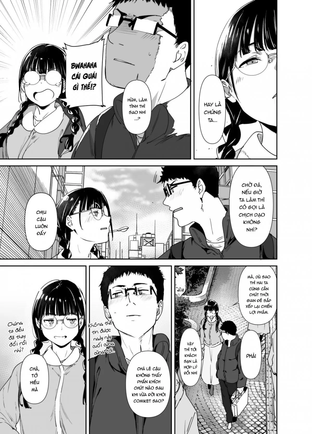 HentaiVN.net - Ảnh 7 - Ngây ngất khi làm tình cùng bạn thân là otaku [Otaku Tomodachi to no Sex wa Saikou ni Kimochi Ii | Sex with Your Otaku Friend is Mindblowing] - Chap 2