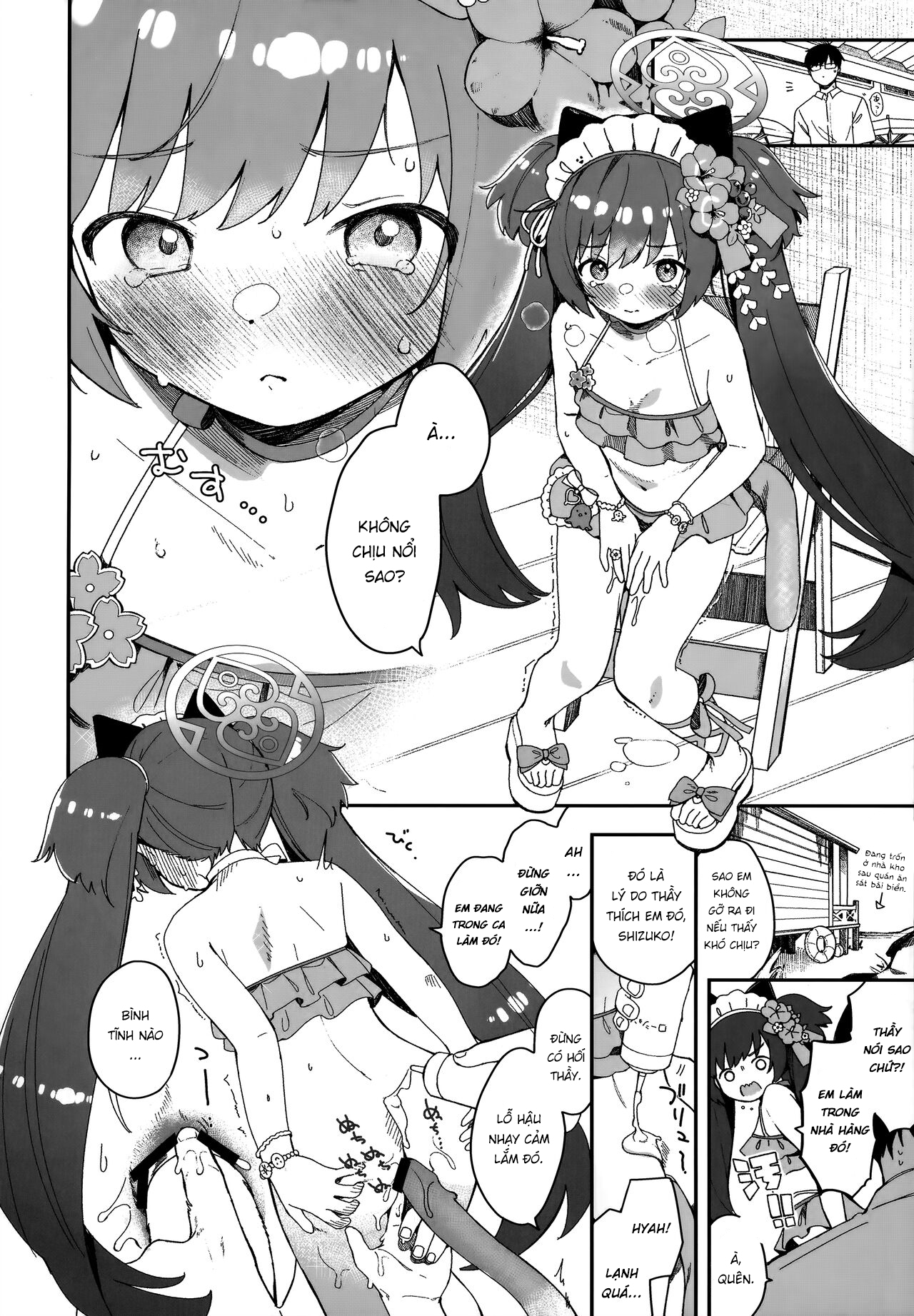 HentaiVN.net - Ảnh 12 - Tui dụ Kawawa Shizuko phải mèo méo meo mèo meo cho tui! - shiducôn chúc em tuổi mới 8386 iu iu
