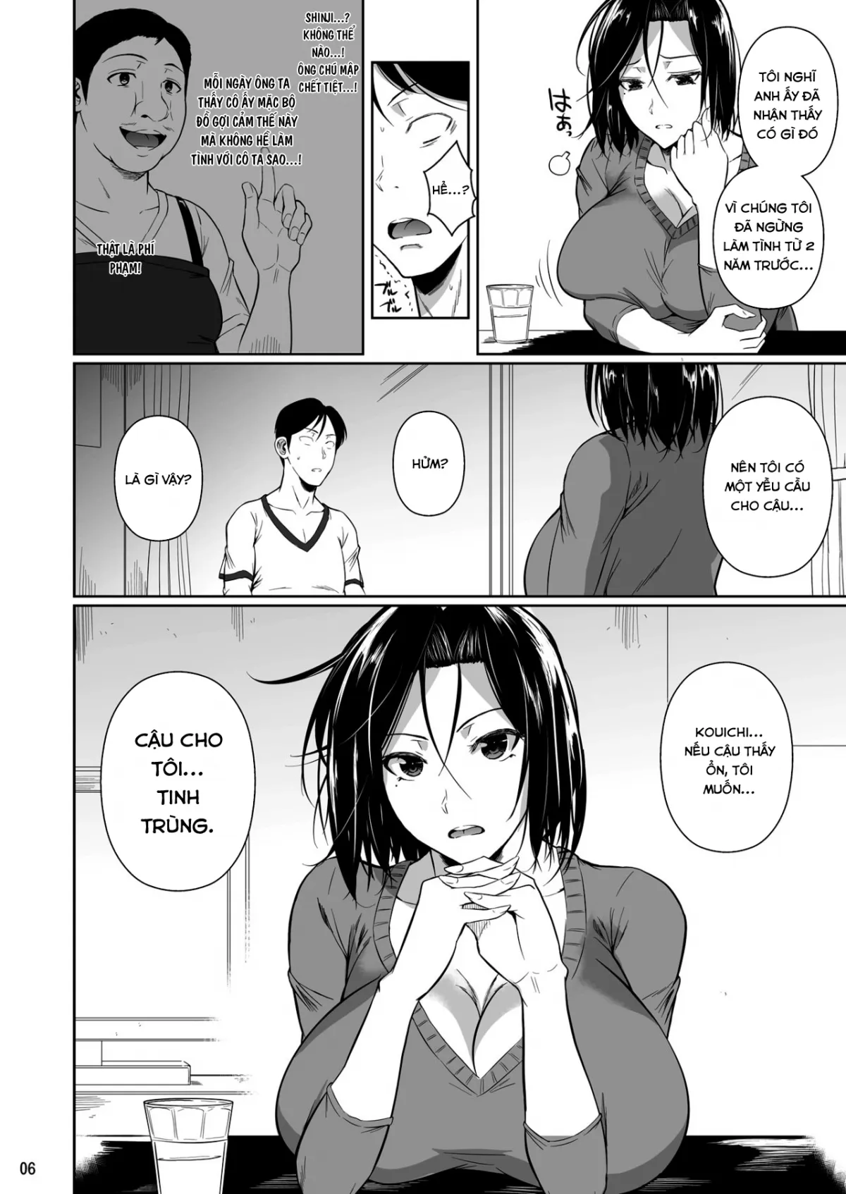 HentaiVN.net - Ảnh 9 - The Downtown Shopping Street's Wife's Holes [Shoutengai no Ana Zuma-tachi] - Chap 1