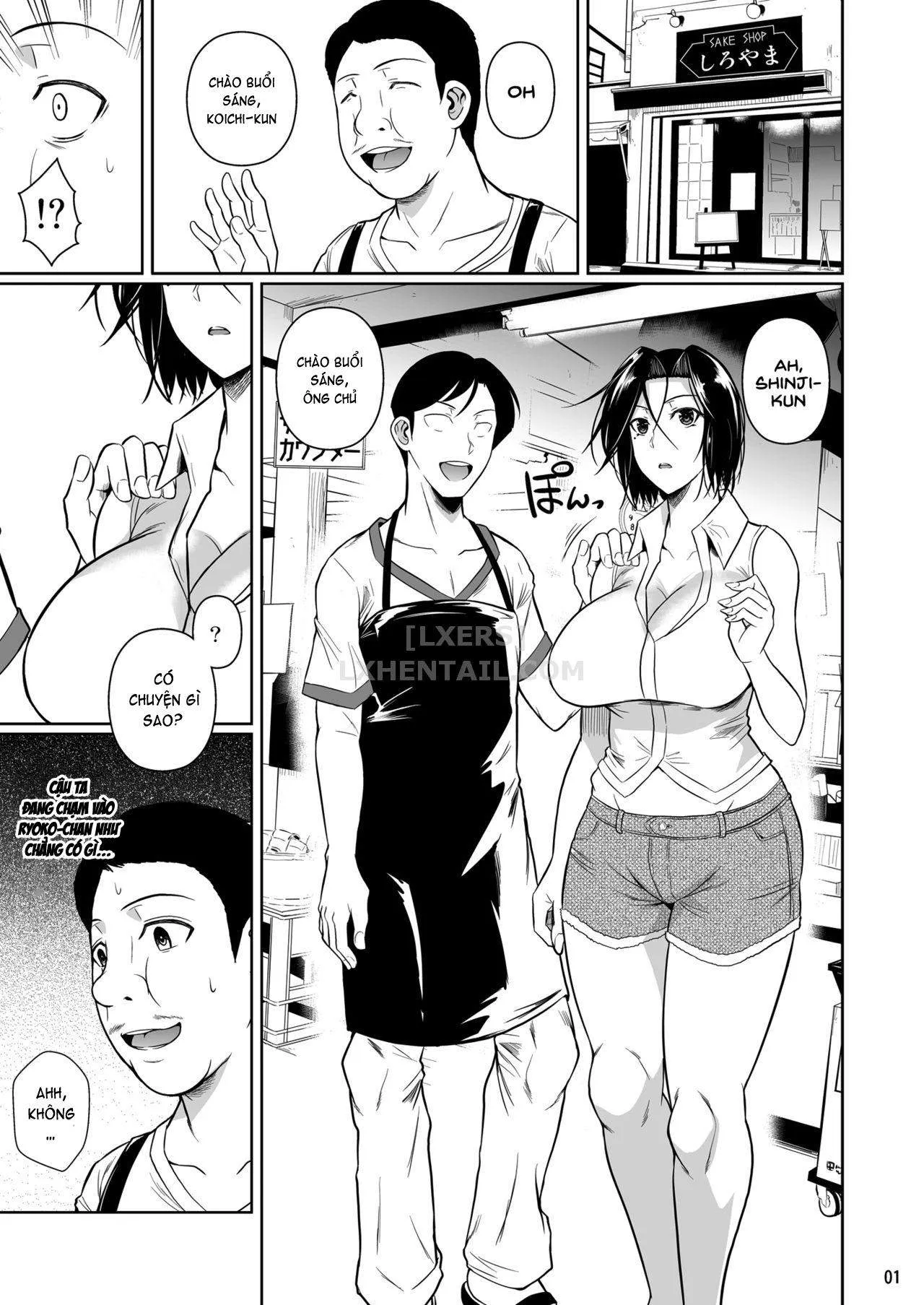 HentaiVN.net - Ảnh 3 - The Downtown Shopping Street's Wife's Holes [Shoutengai no Ana Zuma-tachi] - Chap 2