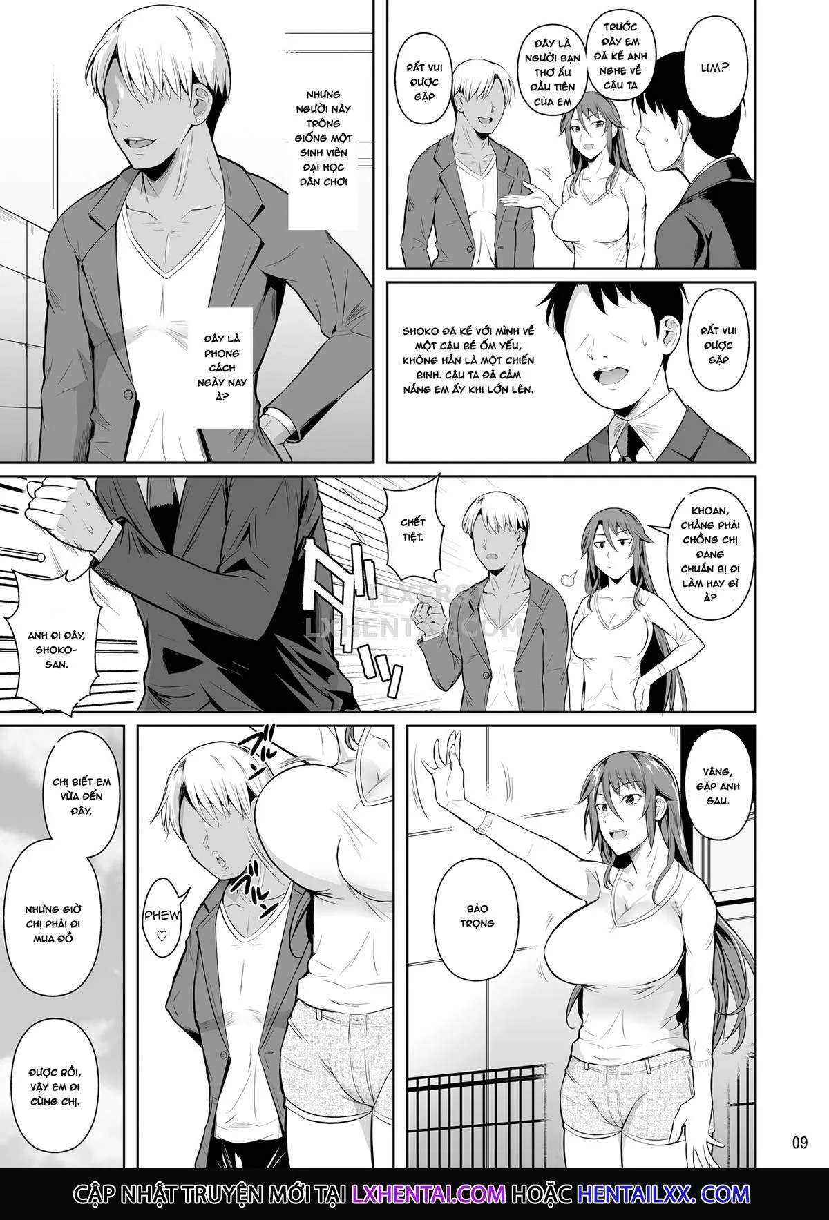 HentaiVN.net - Ảnh 11 - The Downtown Shopping Street's Wife's Holes [Shoutengai no Ana Zuma-tachi] - Chap 3