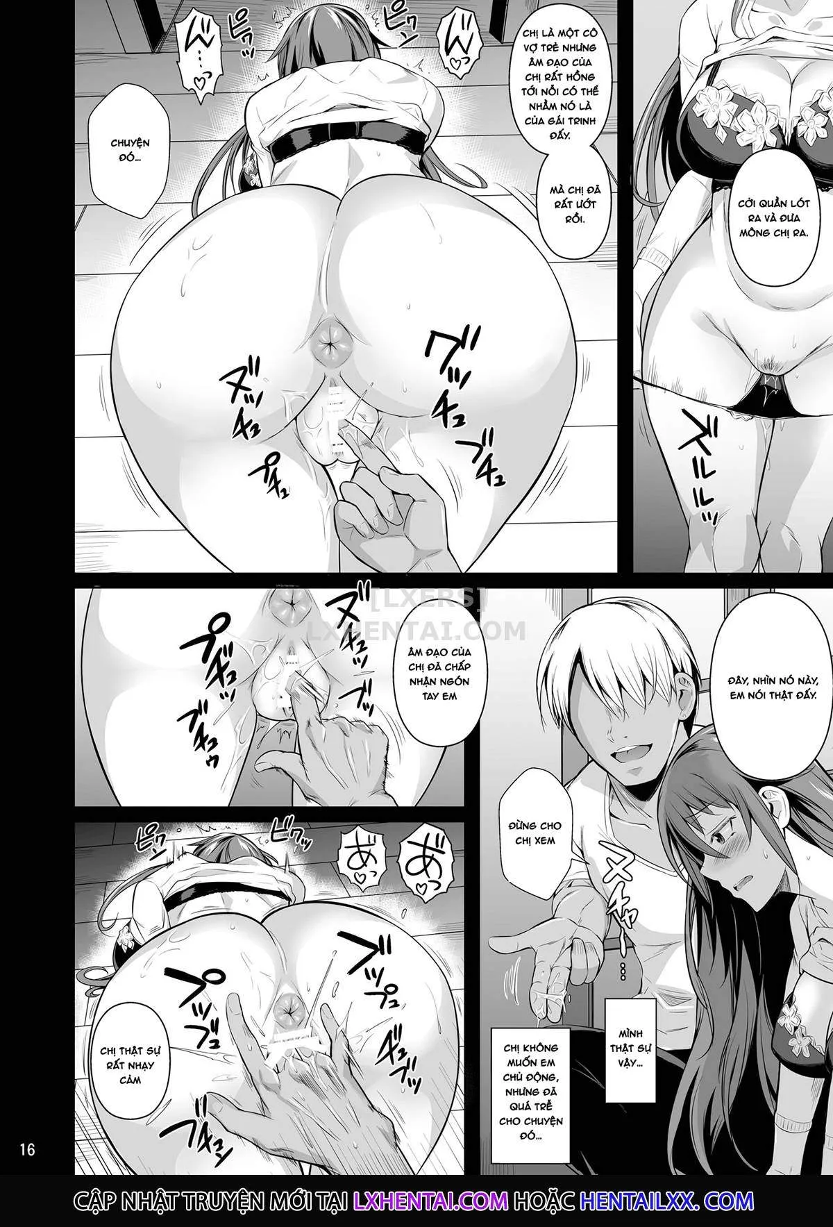 HentaiVN.net - Ảnh 18 - The Downtown Shopping Street's Wife's Holes [Shoutengai no Ana Zuma-tachi] - Chap 3