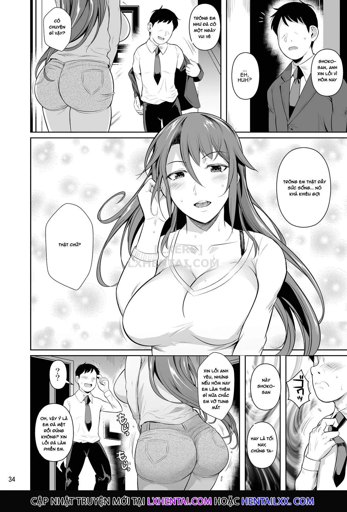 HentaiVN.net - Ảnh 36 - The Downtown Shopping Street's Wife's Holes [Shoutengai no Ana Zuma-tachi] - Chap 3