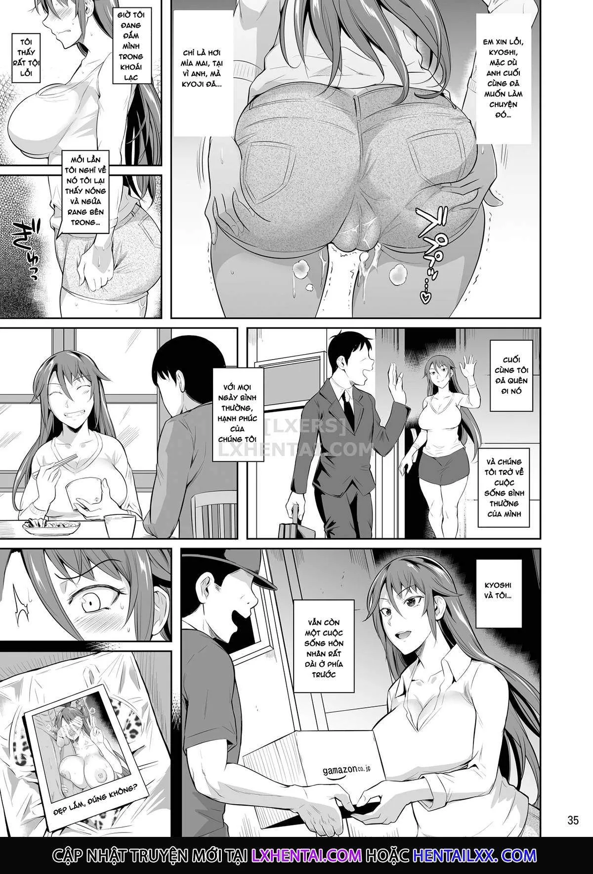 HentaiVN.net - Ảnh 37 - The Downtown Shopping Street's Wife's Holes [Shoutengai no Ana Zuma-tachi] - Chap 3