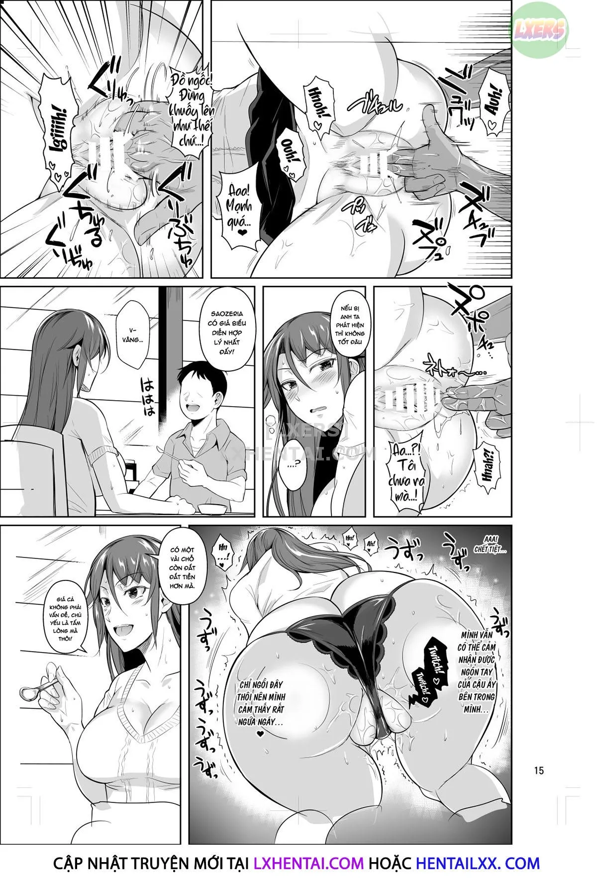 HentaiVN.net - Ảnh 17 - The Downtown Shopping Street's Wife's Holes [Shoutengai no Ana Zuma-tachi] - Chap 4