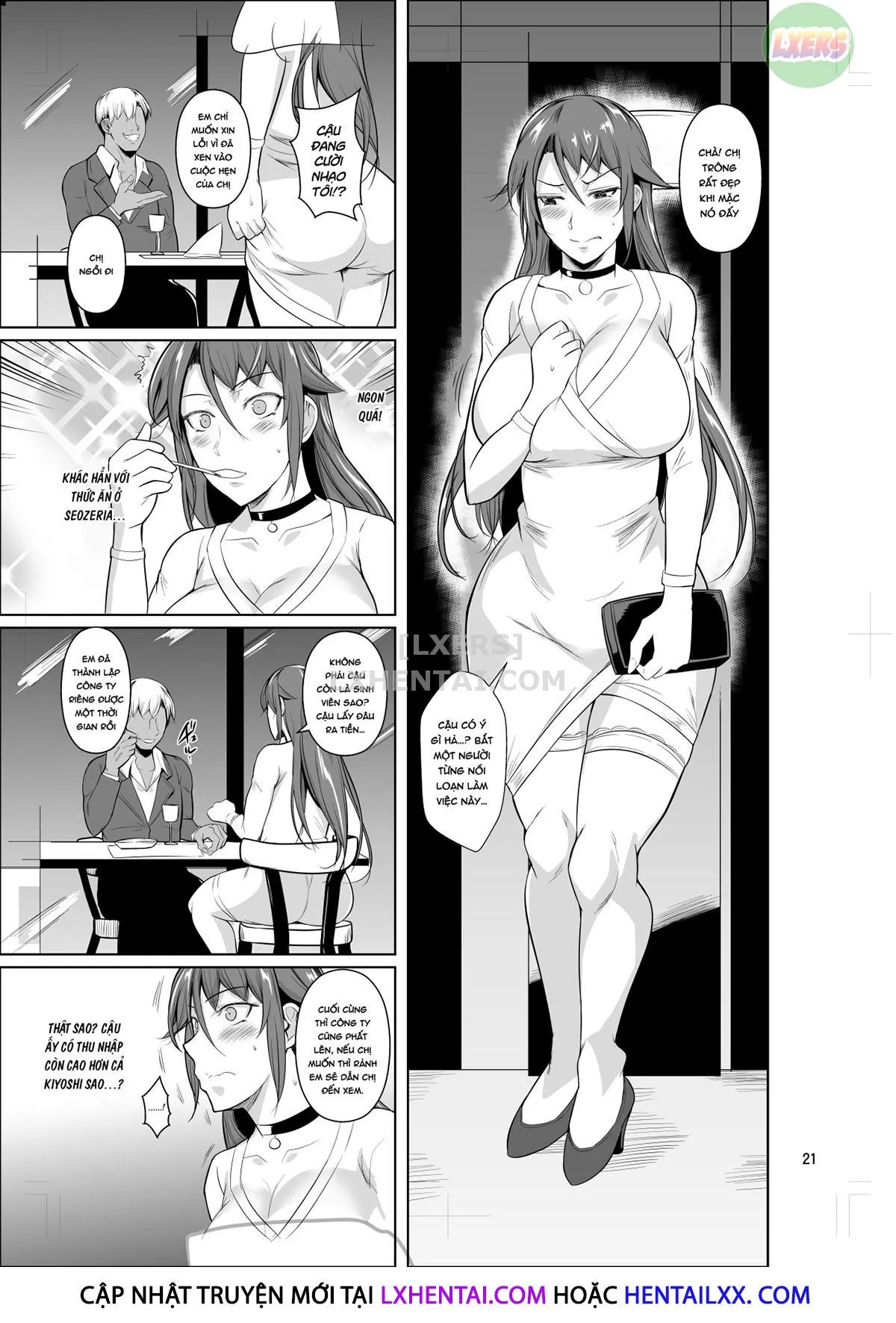HentaiVN.net - Ảnh 23 - The Downtown Shopping Street's Wife's Holes [Shoutengai no Ana Zuma-tachi] - Chap 4
