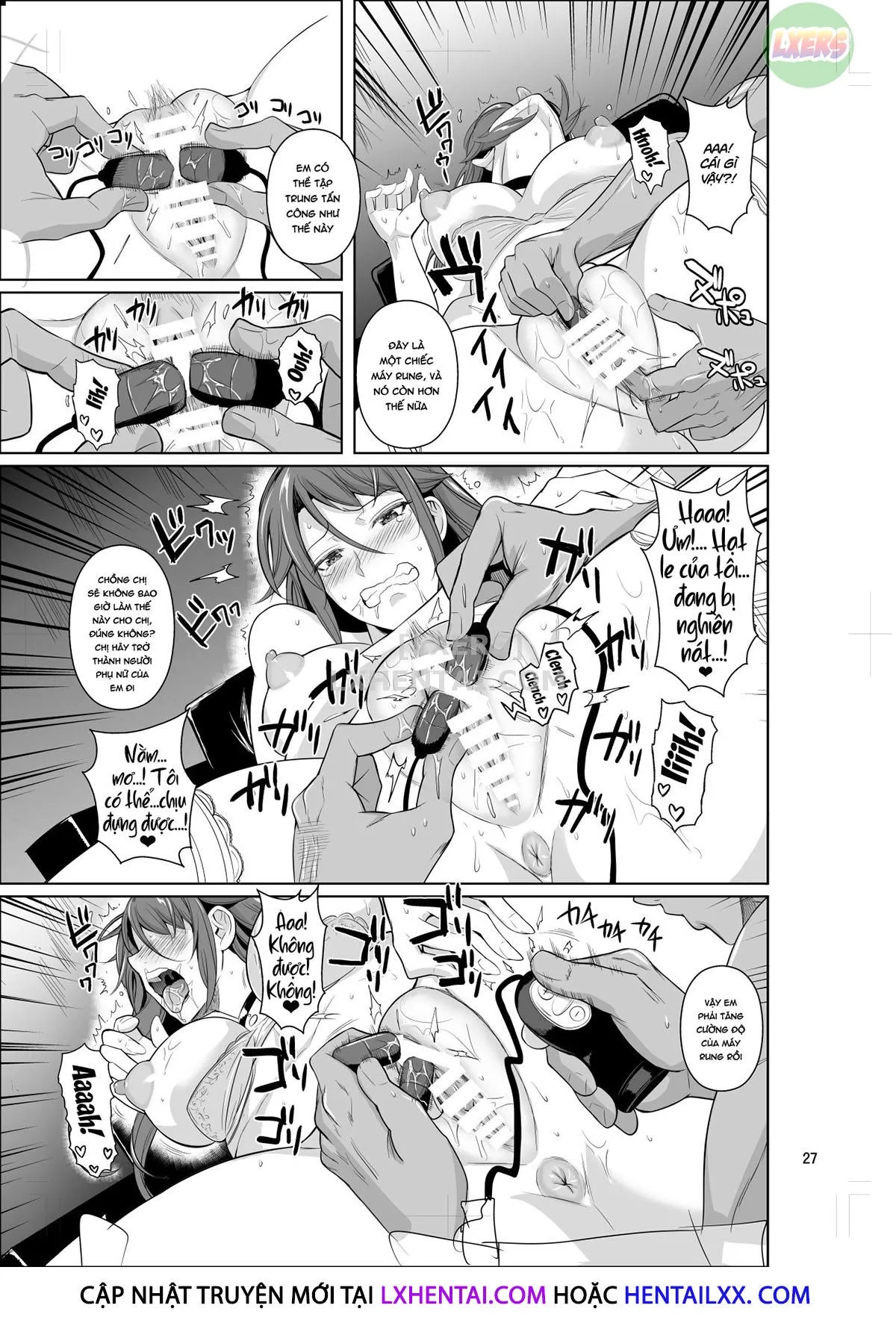 HentaiVN.net - Ảnh 29 - The Downtown Shopping Street's Wife's Holes [Shoutengai no Ana Zuma-tachi] - Chap 4