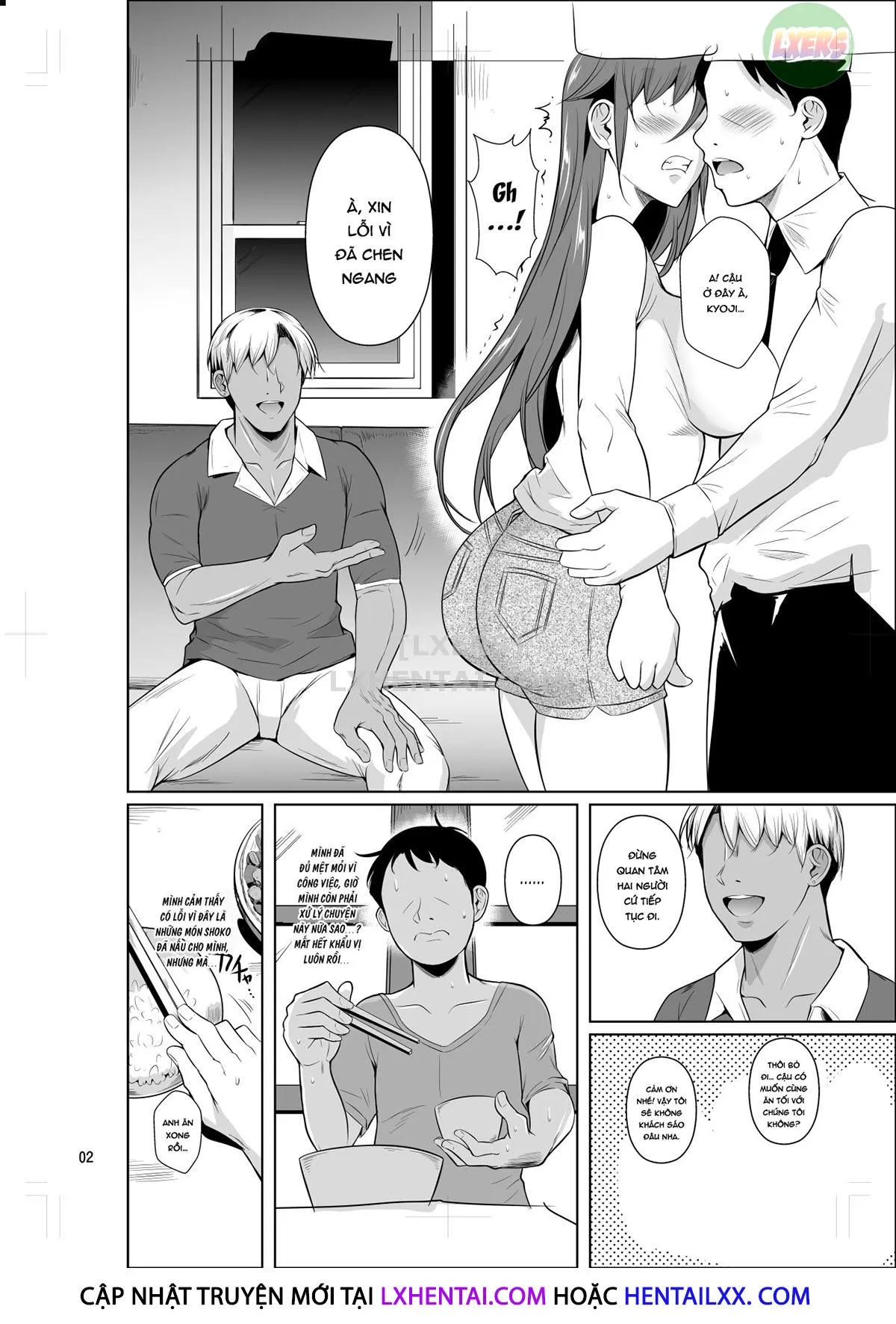 HentaiVN.net - Ảnh 4 - The Downtown Shopping Street's Wife's Holes [Shoutengai no Ana Zuma-tachi] - Chap 4