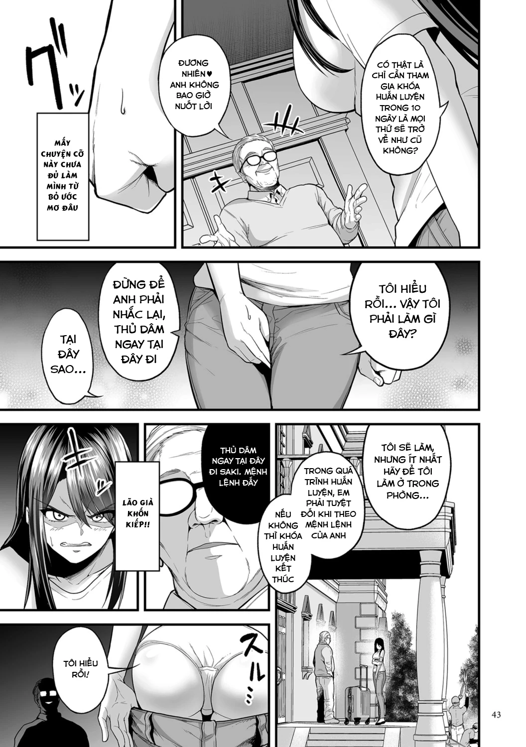 HentaiVN.net - Ảnh 10 - Kyousei Choukyou Gasshuku - Gen’eki JD Moderu Ooshiro Saki - Oneshot