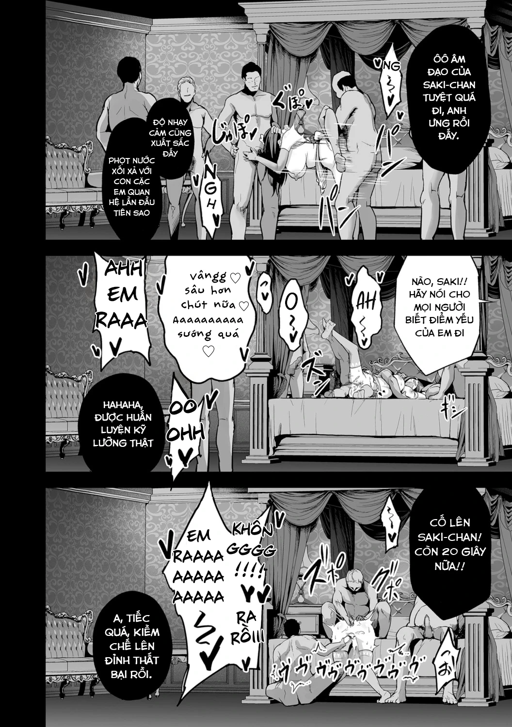 HentaiVN.net - Ảnh 28 - Kyousei Choukyou Gasshuku - Gen’eki JD Moderu Ooshiro Saki - Oneshot