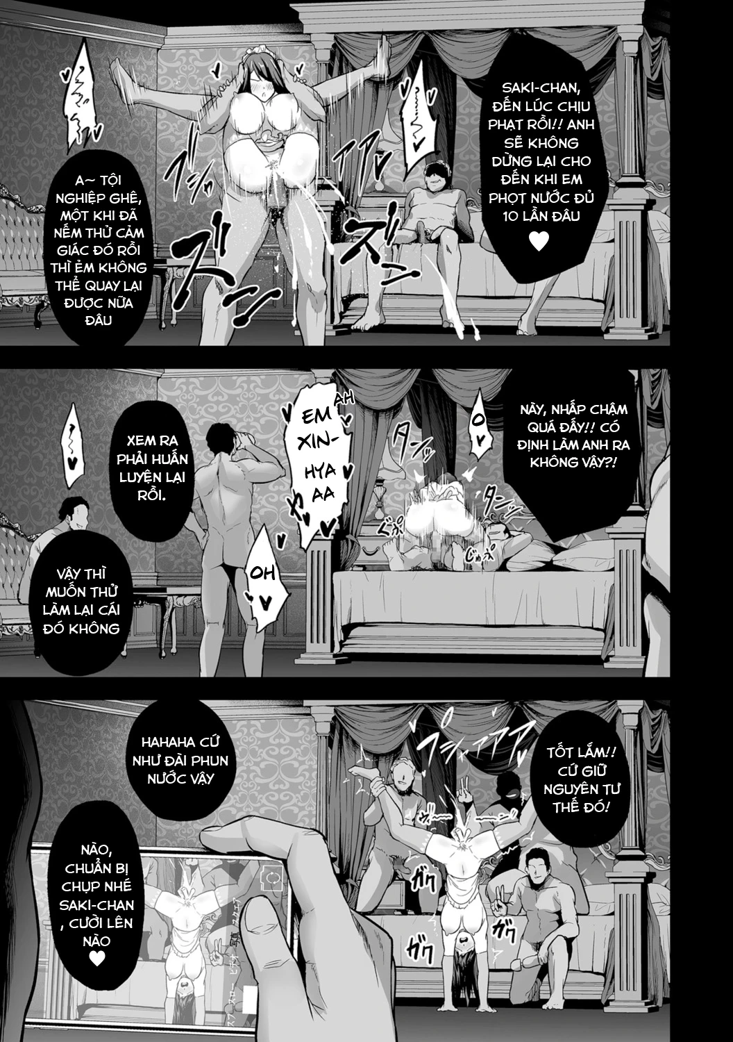 HentaiVN.net - Ảnh 29 - Kyousei Choukyou Gasshuku - Gen’eki JD Moderu Ooshiro Saki - Oneshot