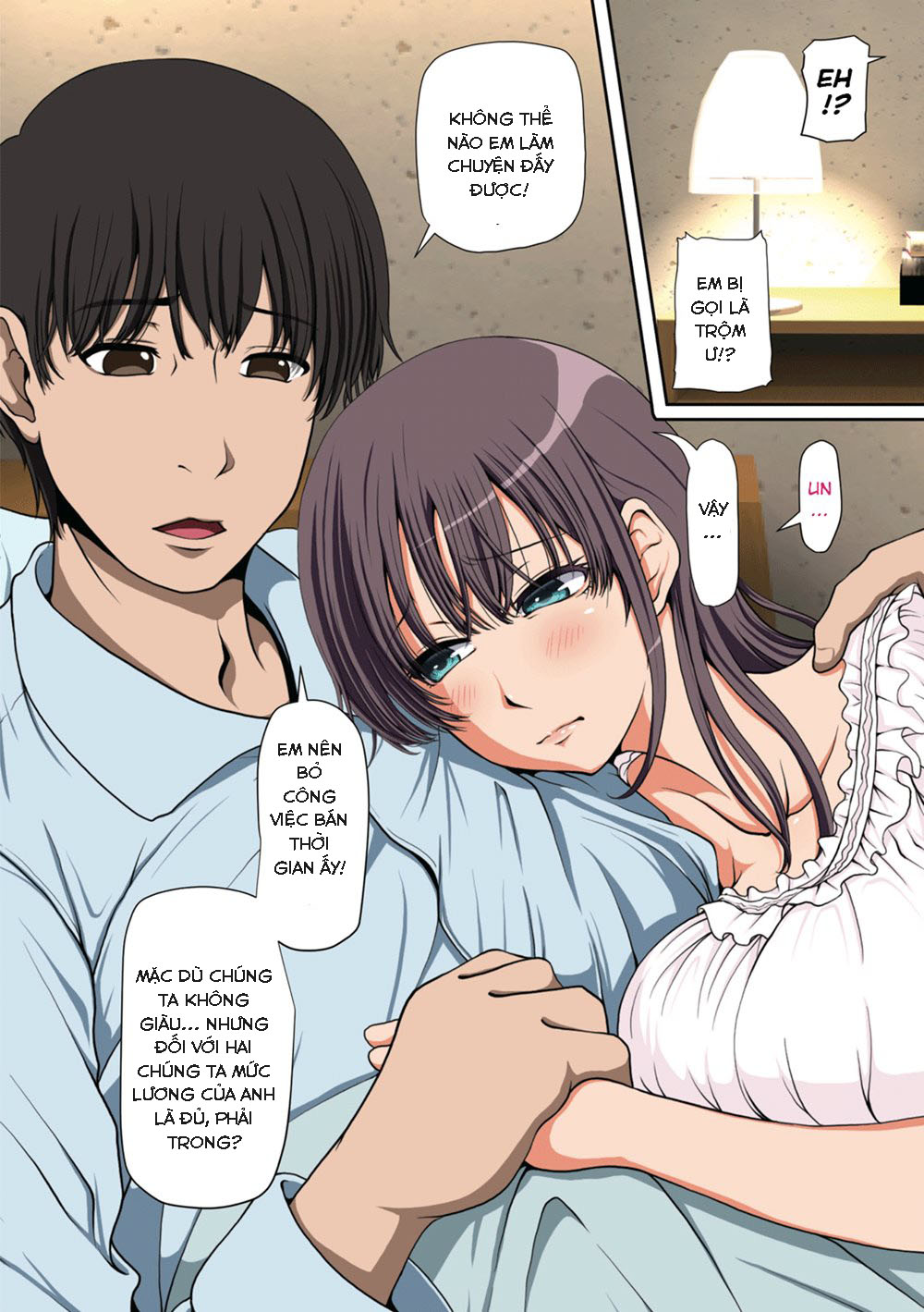 HentaiVN.net - Ảnh 16 - NETORARE HITOZUMA - Chap 1
