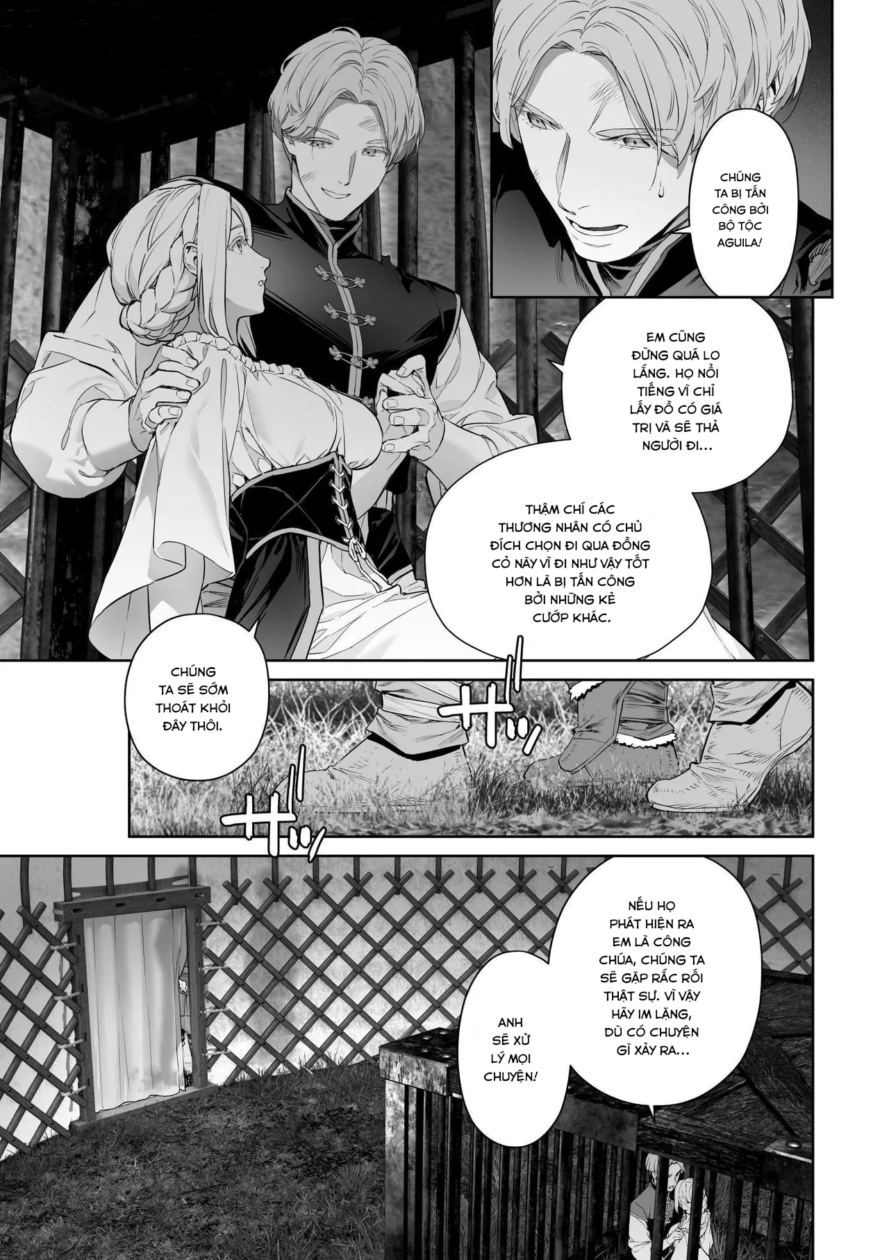 HentaiVN.net - Ảnh 13 - Cô dâu của những kẻ man rợ - Oneshot