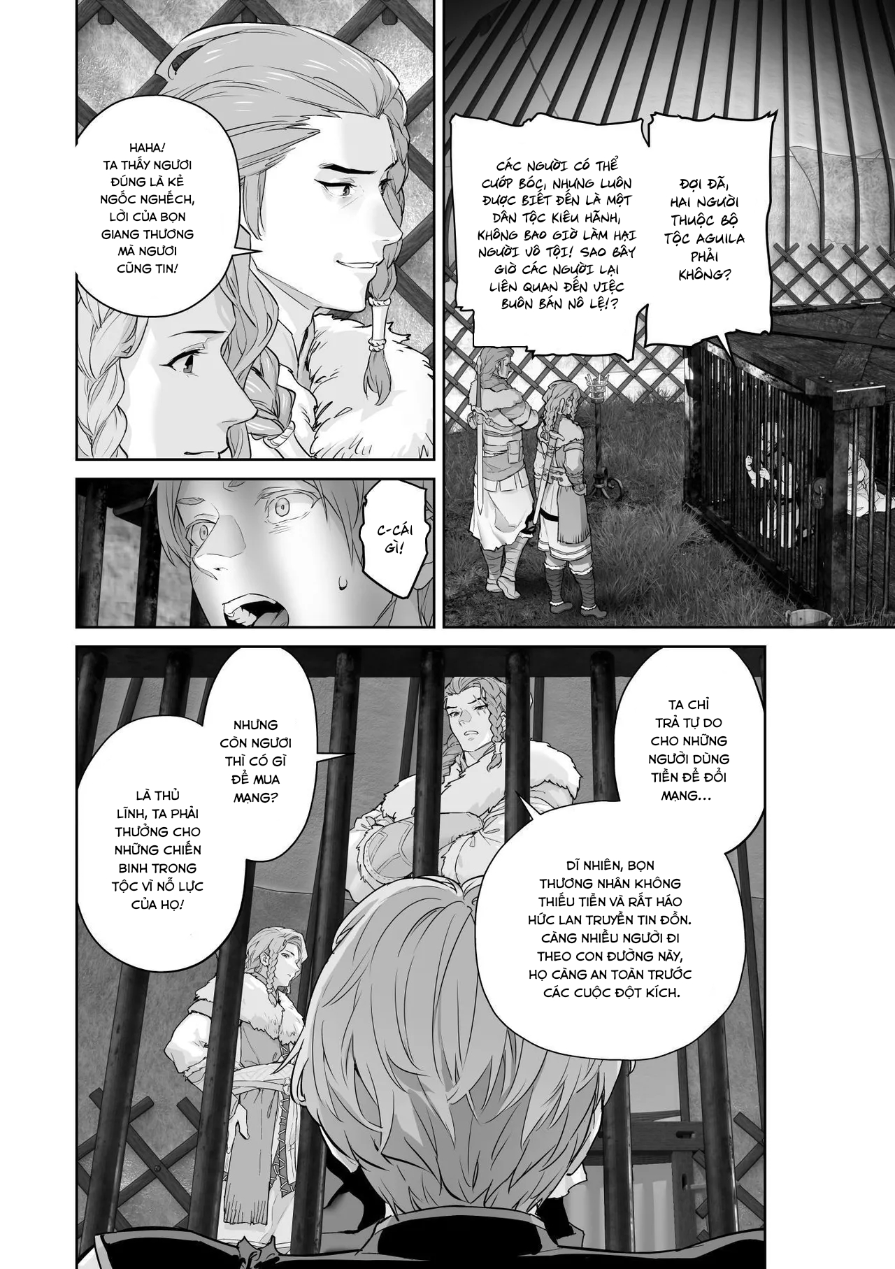 HentaiVN.net - Ảnh 16 - Cô dâu của những kẻ man rợ - Oneshot