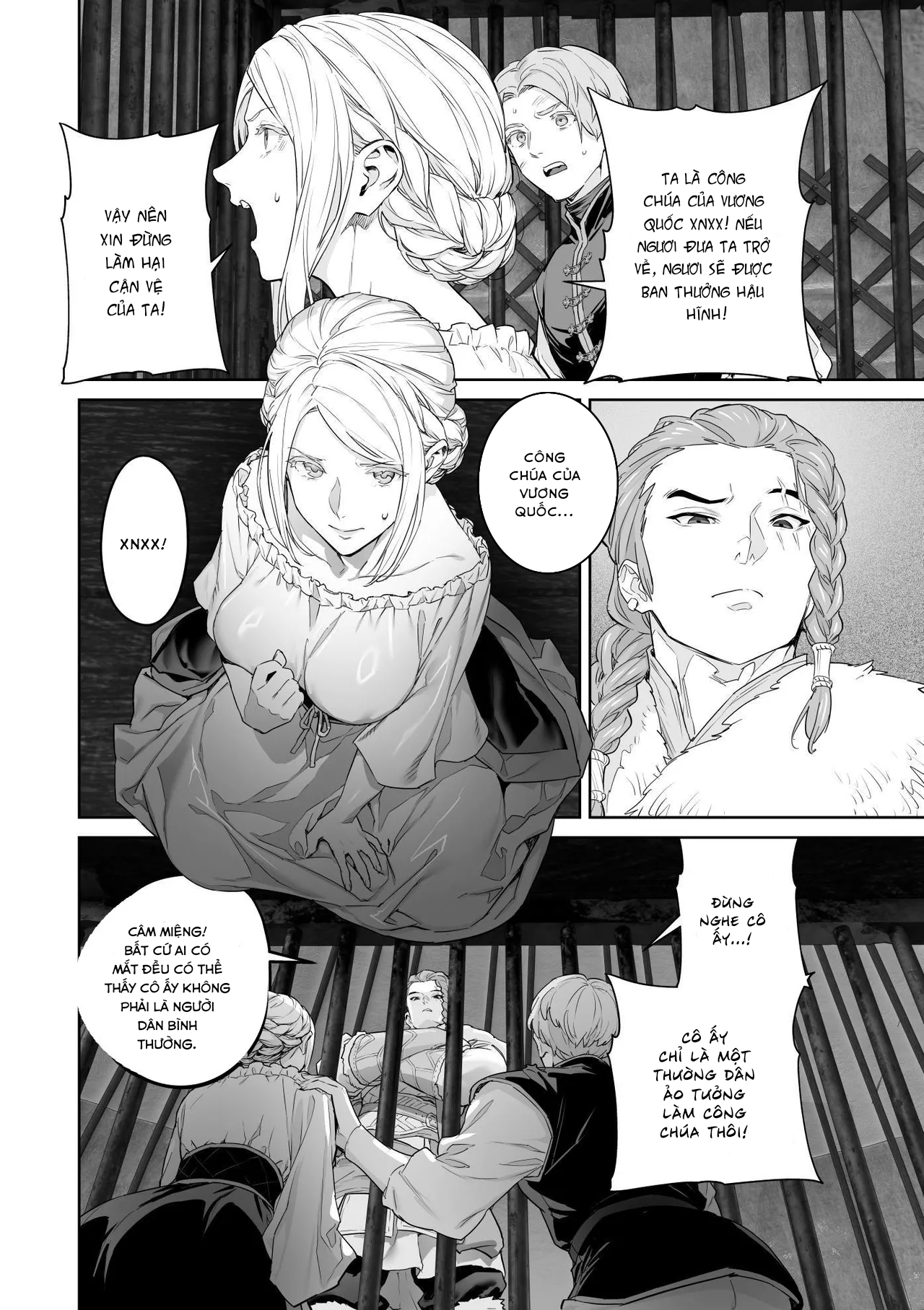 HentaiVN.net - Ảnh 18 - Cô dâu của những kẻ man rợ - Oneshot