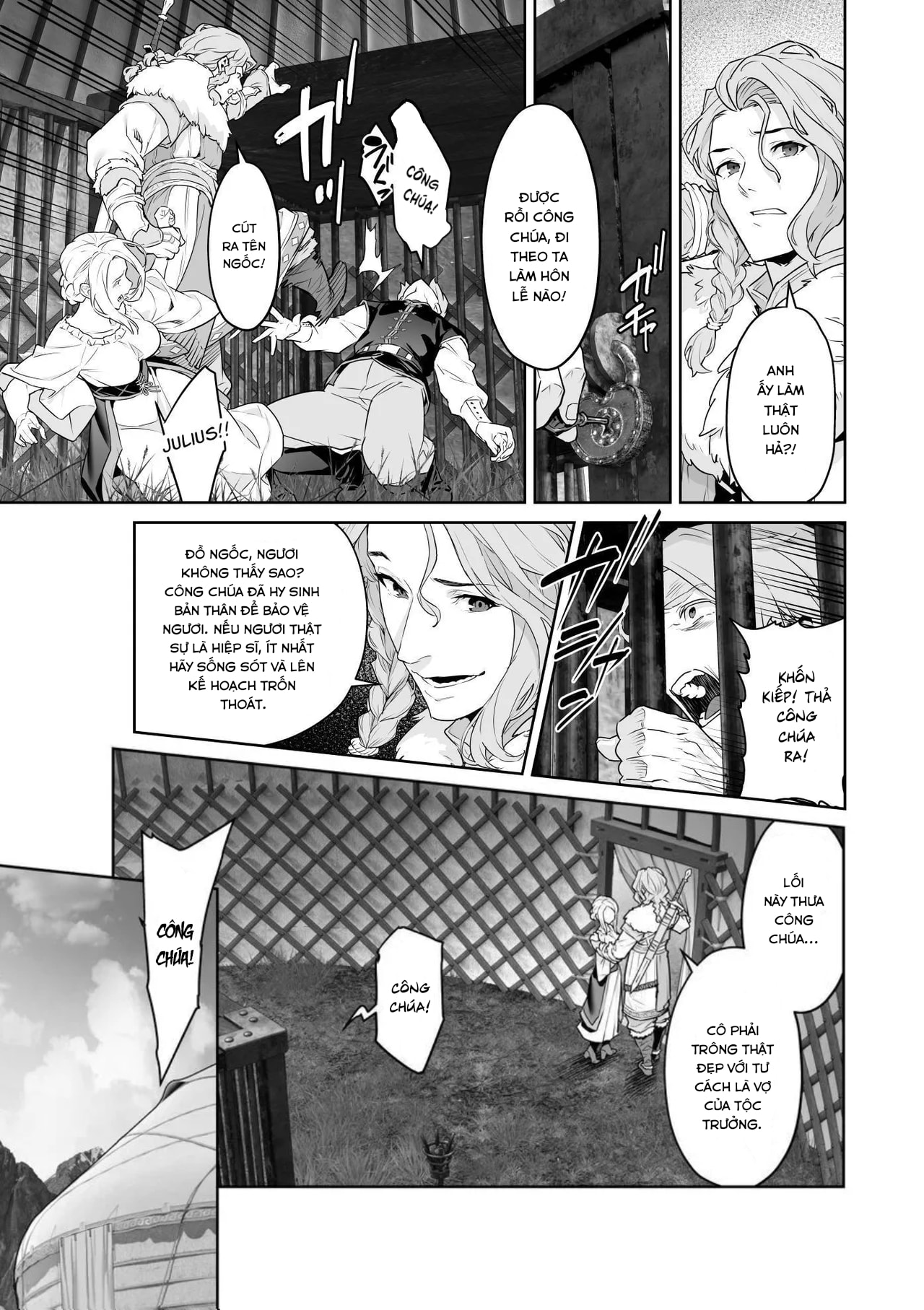 HentaiVN.net - Ảnh 23 - Cô dâu của những kẻ man rợ - Oneshot