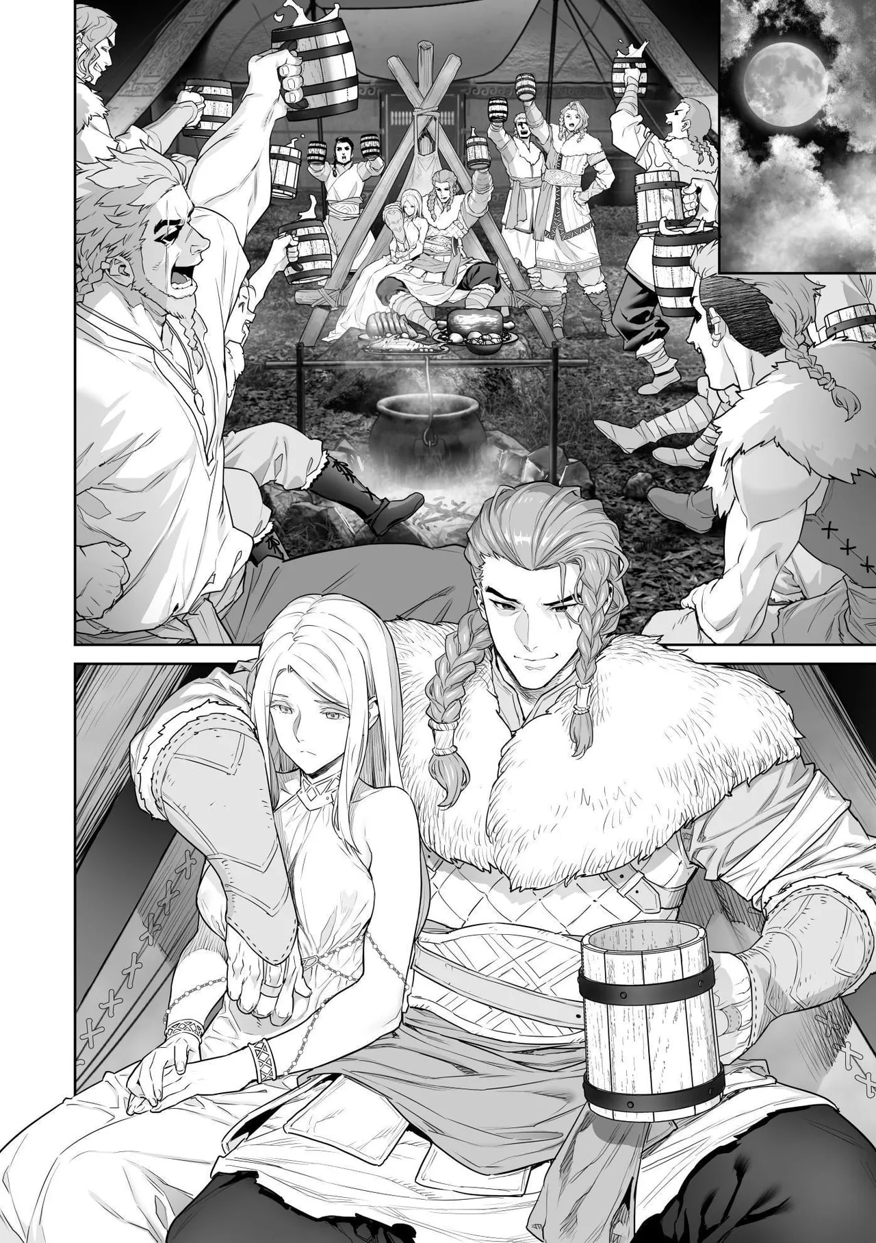 HentaiVN.net - Ảnh 24 - Cô dâu của những kẻ man rợ - Oneshot