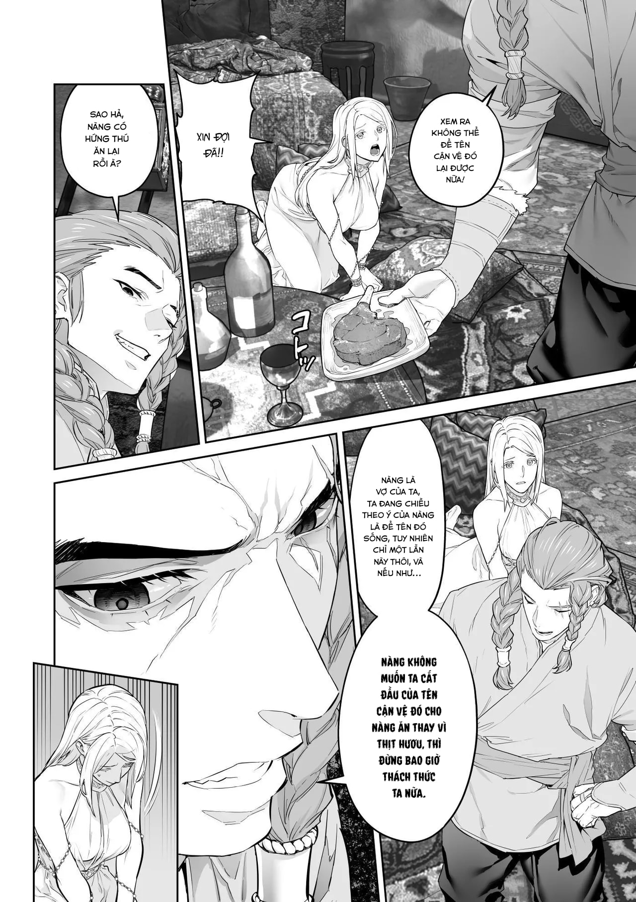 HentaiVN.net - Ảnh 26 - Cô dâu của những kẻ man rợ - Oneshot