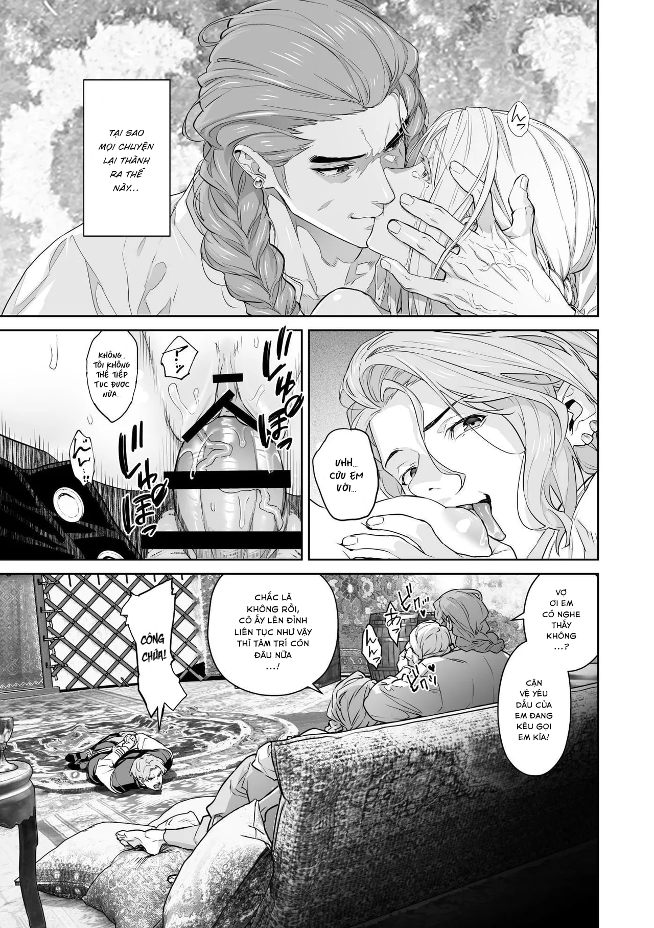 HentaiVN.net - Ảnh 3 - Cô dâu của những kẻ man rợ - Oneshot