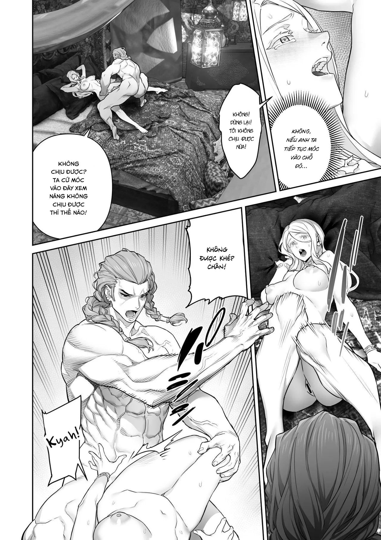 HentaiVN.net - Ảnh 36 - Cô dâu của những kẻ man rợ - Oneshot