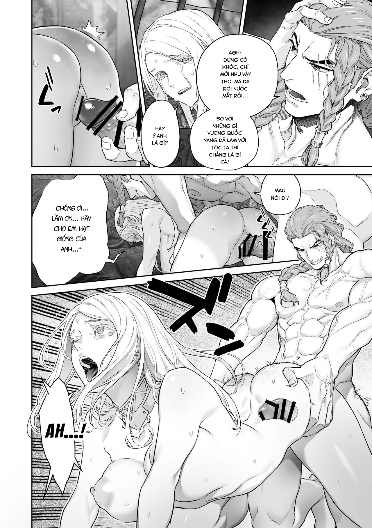 HentaiVN.net - Ảnh 42 - Cô dâu của những kẻ man rợ - Oneshot