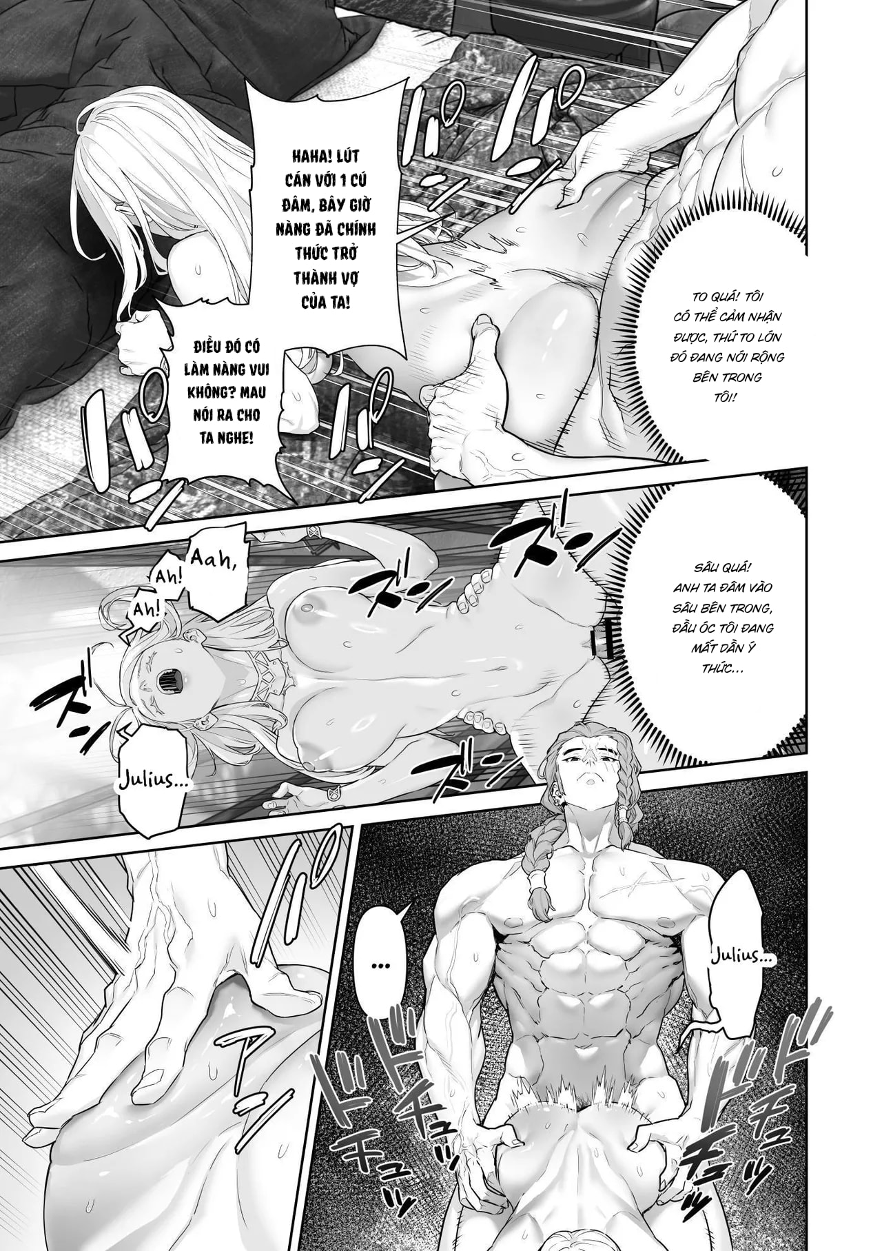 HentaiVN.net - Ảnh 43 - Cô dâu của những kẻ man rợ - Oneshot
