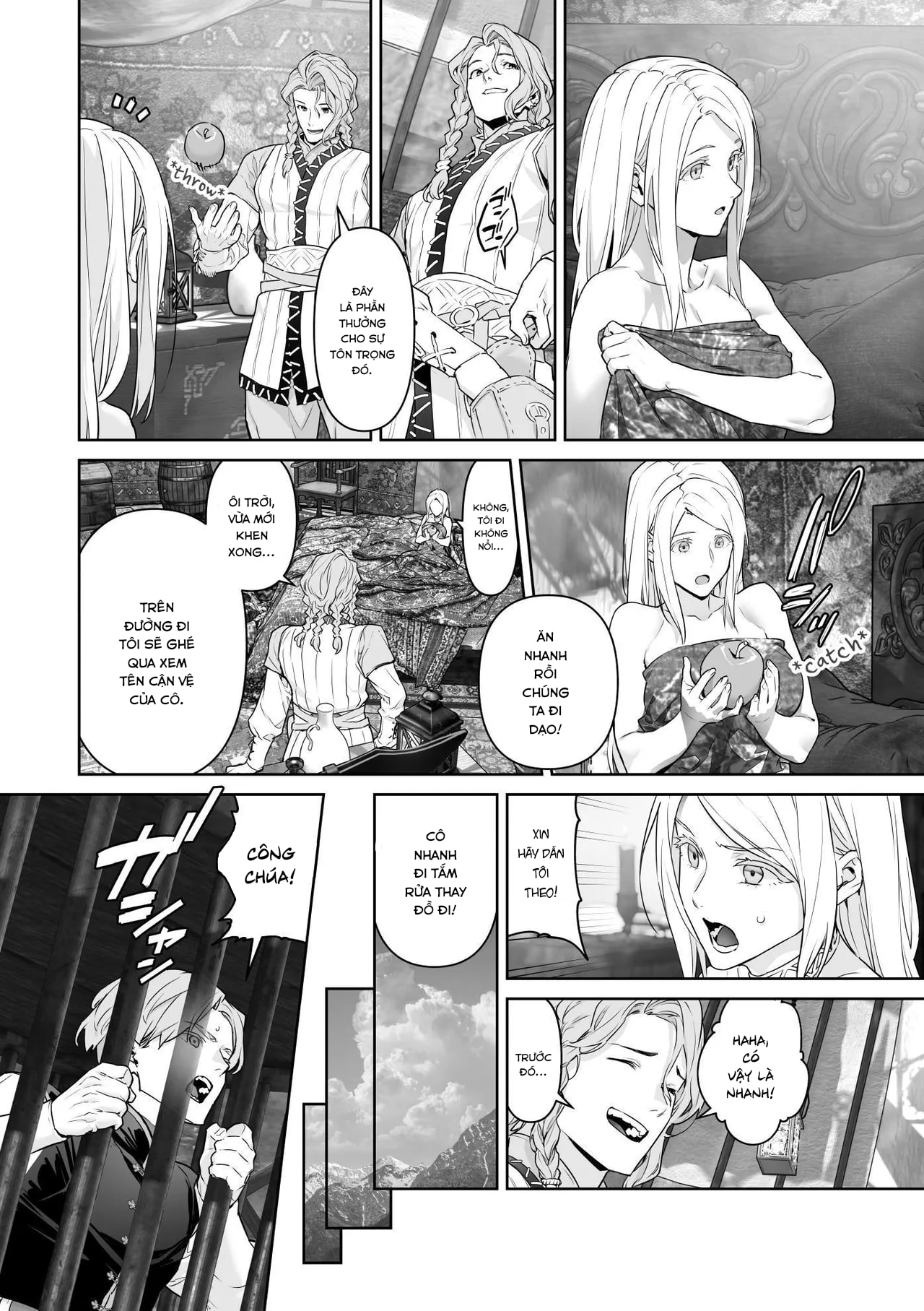 HentaiVN.net - Ảnh 52 - Cô dâu của những kẻ man rợ - Oneshot
