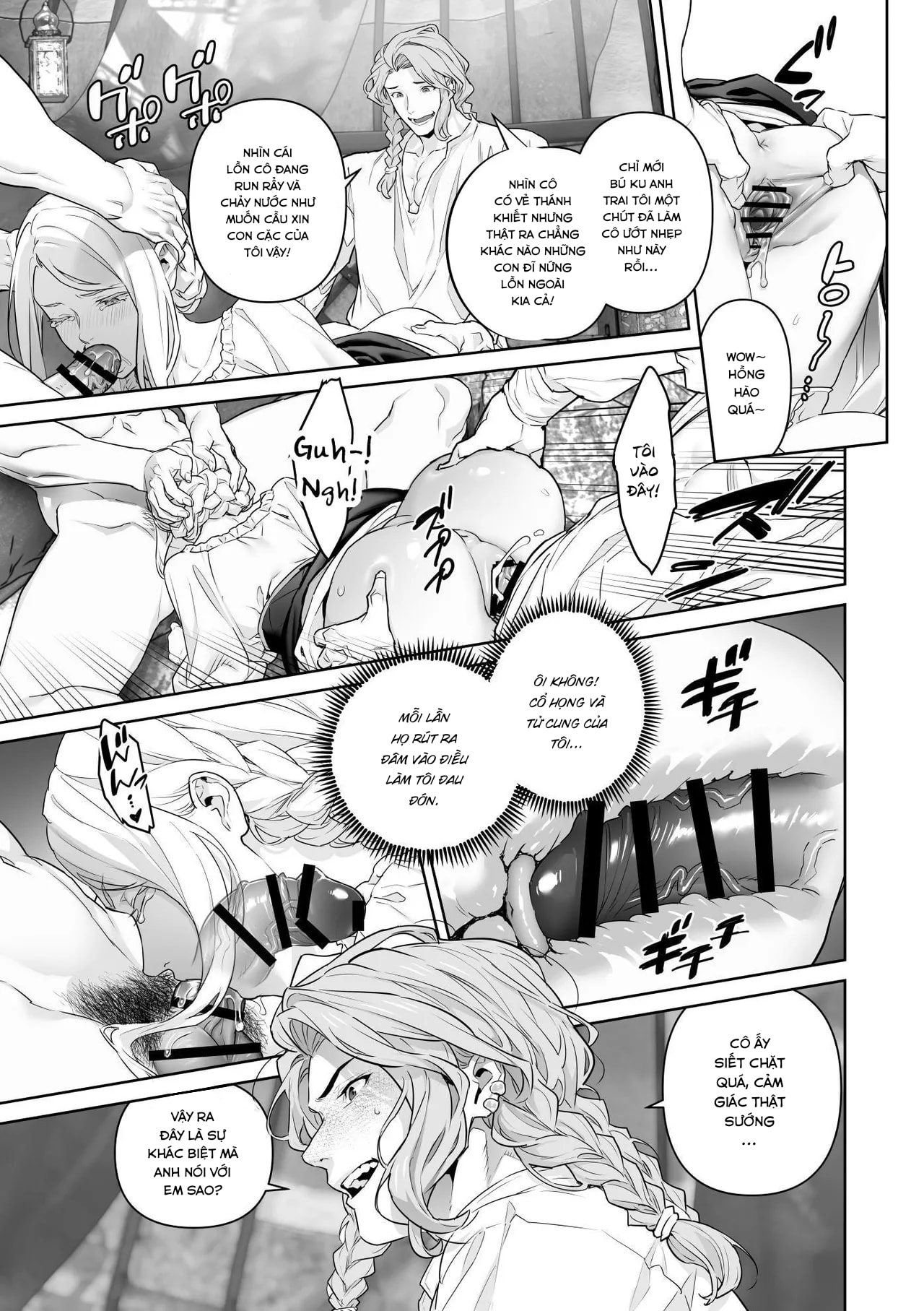 HentaiVN.net - Ảnh 63 - Cô dâu của những kẻ man rợ - Oneshot