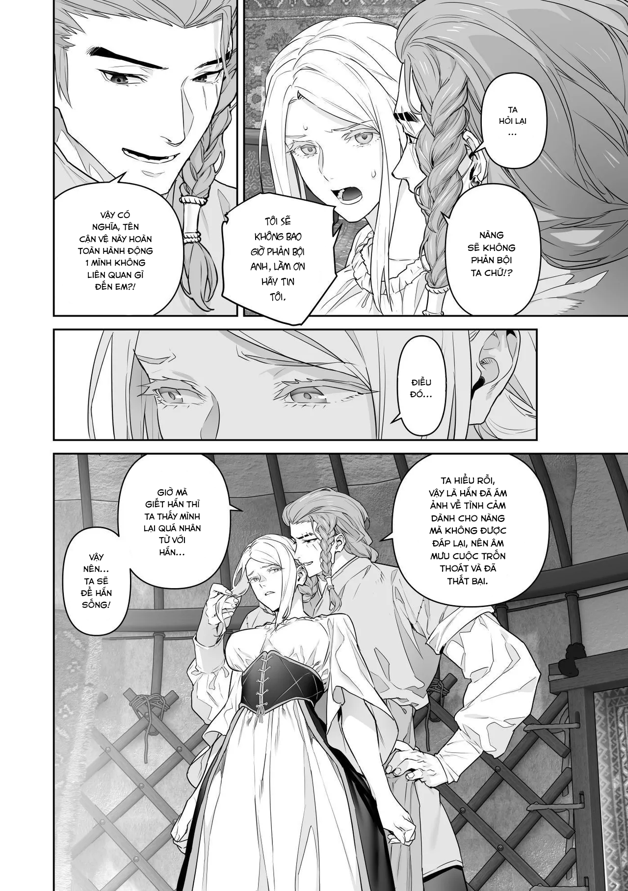 HentaiVN.net - Ảnh 78 - Cô dâu của những kẻ man rợ - Oneshot