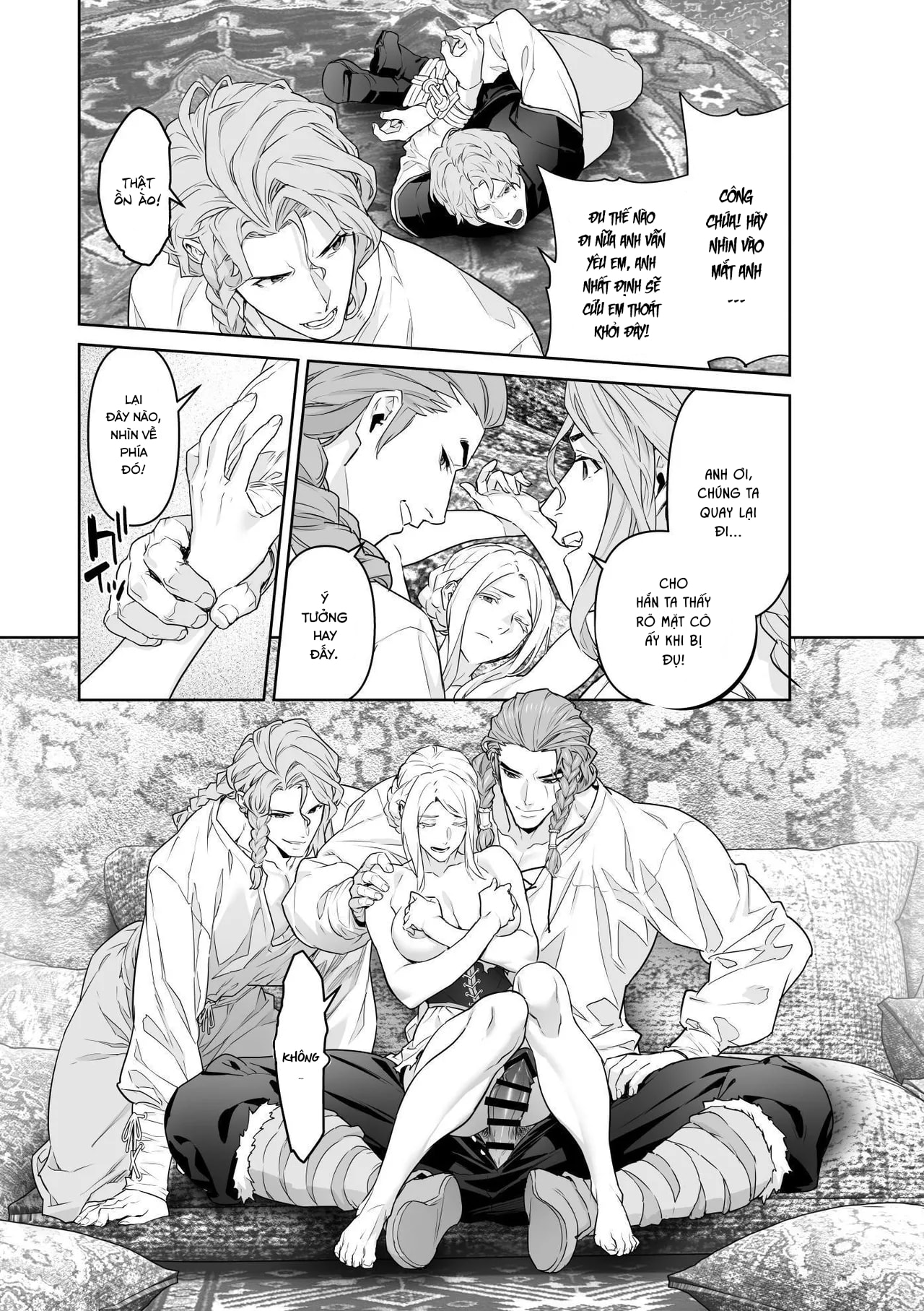 HentaiVN.net - Ảnh 86 - Cô dâu của những kẻ man rợ - Oneshot
