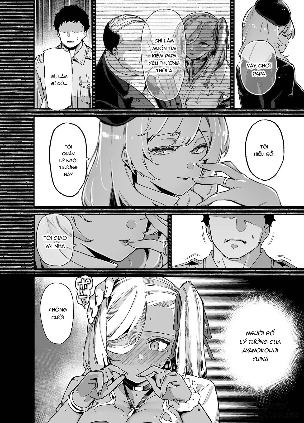 HentaiVN.net - Ảnh 13 - Oshun Jogakuen no Danyuu 2 - Chap 1.