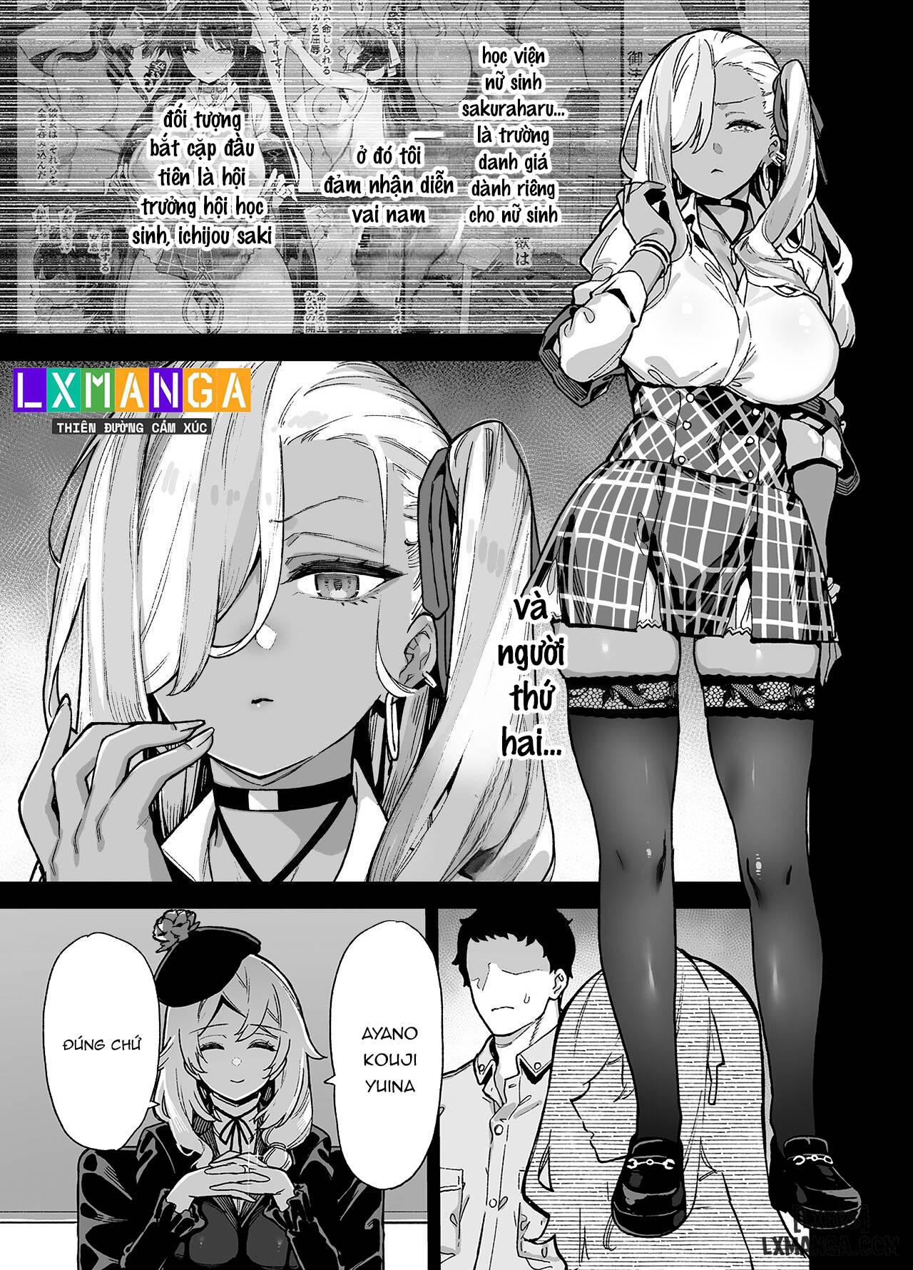 HentaiVN.net - Ảnh 4 - Oshun Jogakuen no Danyuu 2 - Chap 1.